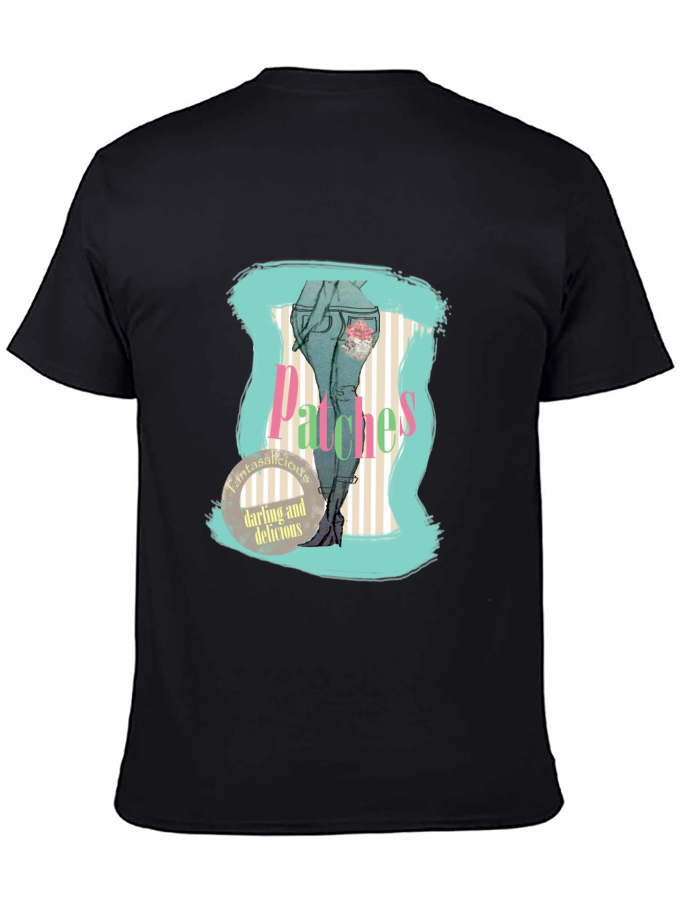 Patches Darling Tee - Fantasalicious Design