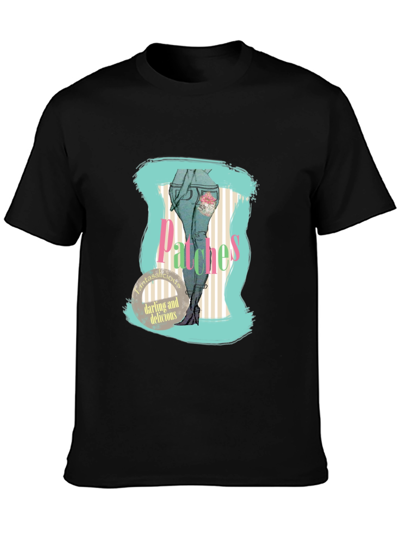 Patches Darling Tee - Fantasalicious Design