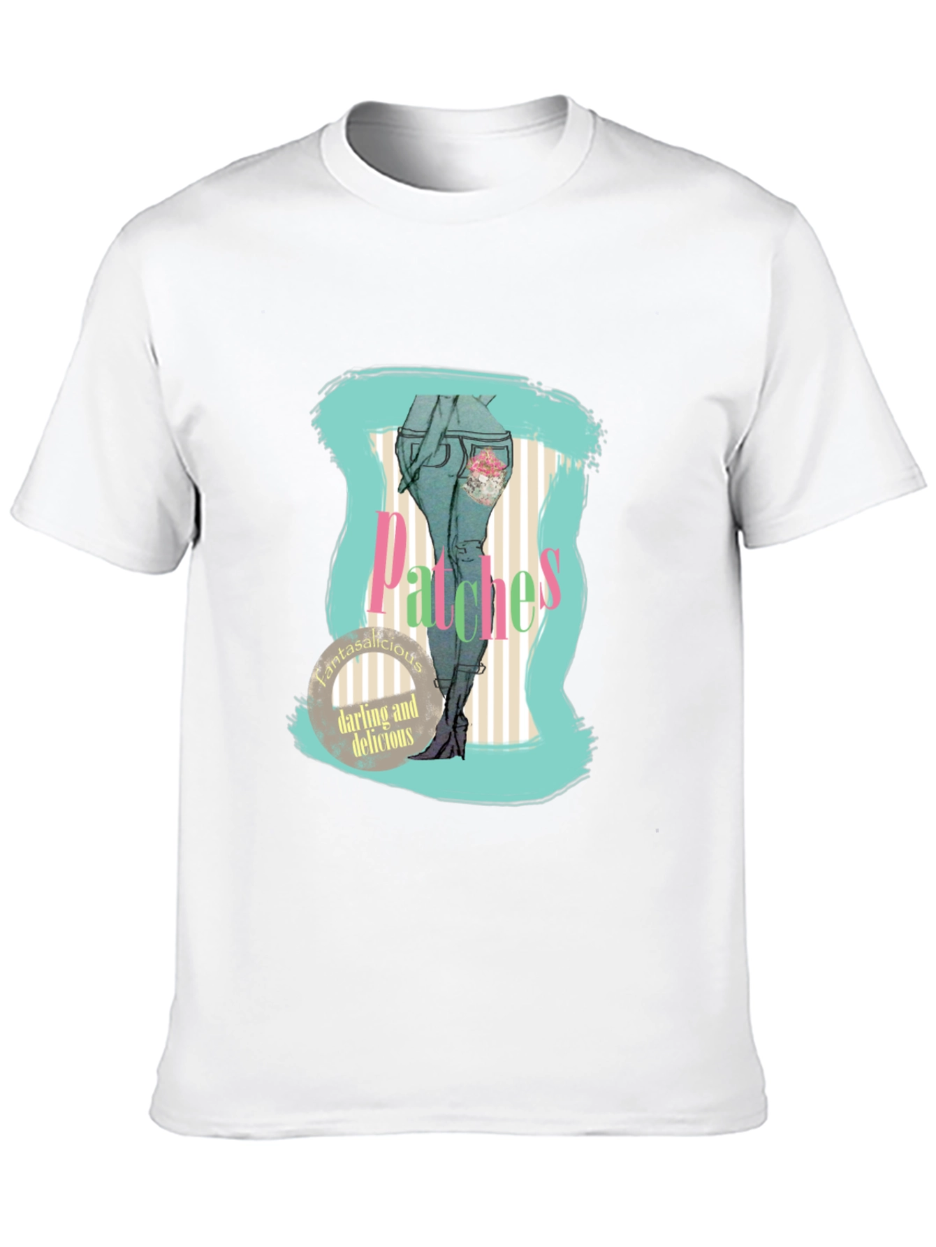 Patches Darling Tee - Fantasalicious Design