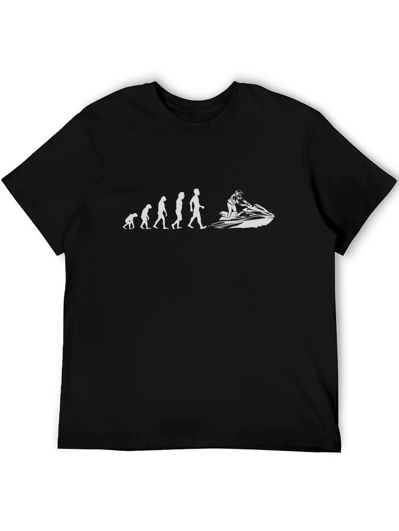 Evolution of Man to Jet Ski T-Shirt