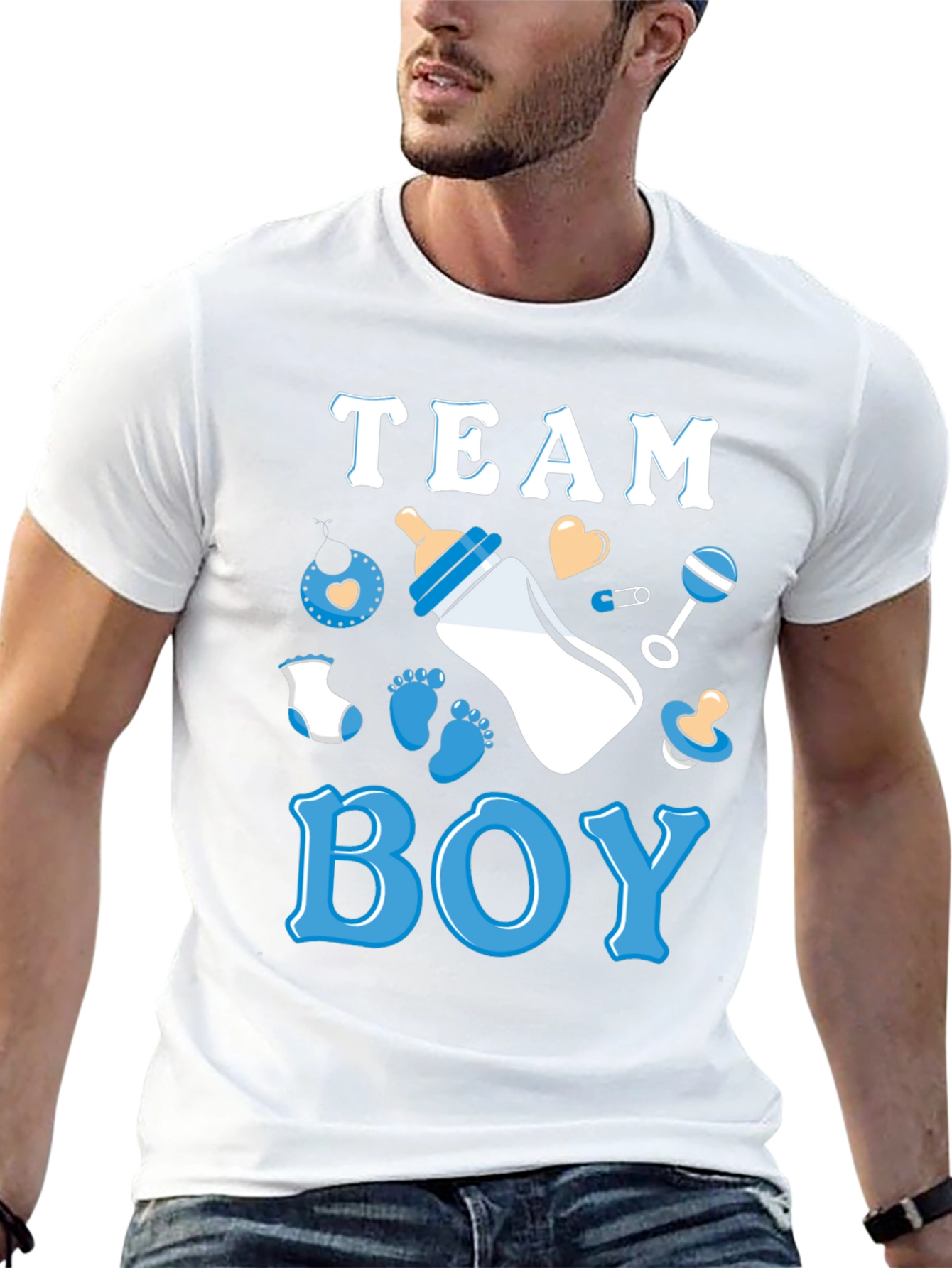 Team Boy Baby Shower T-Shirt