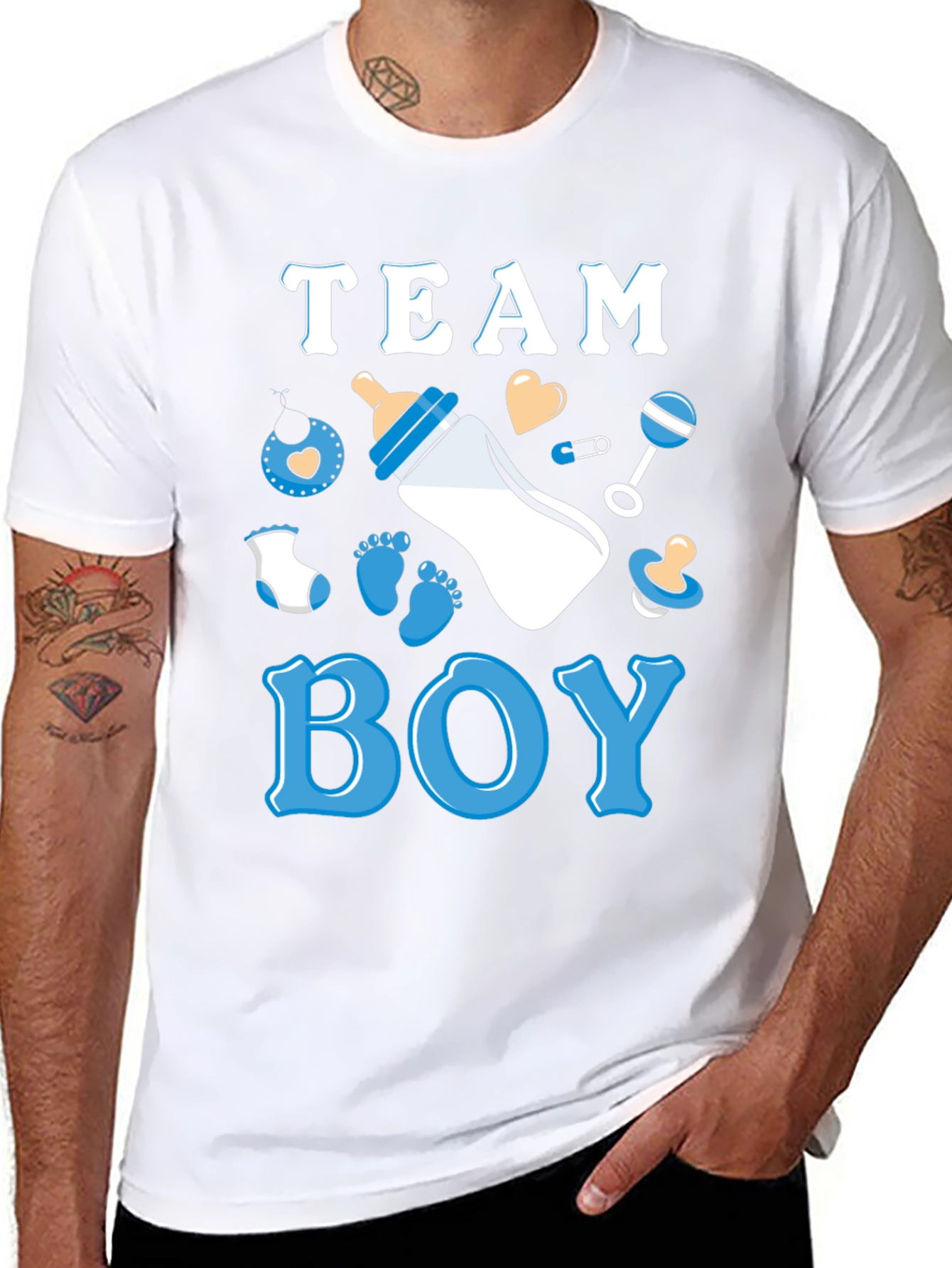 Team Boy Baby Shower T-Shirt