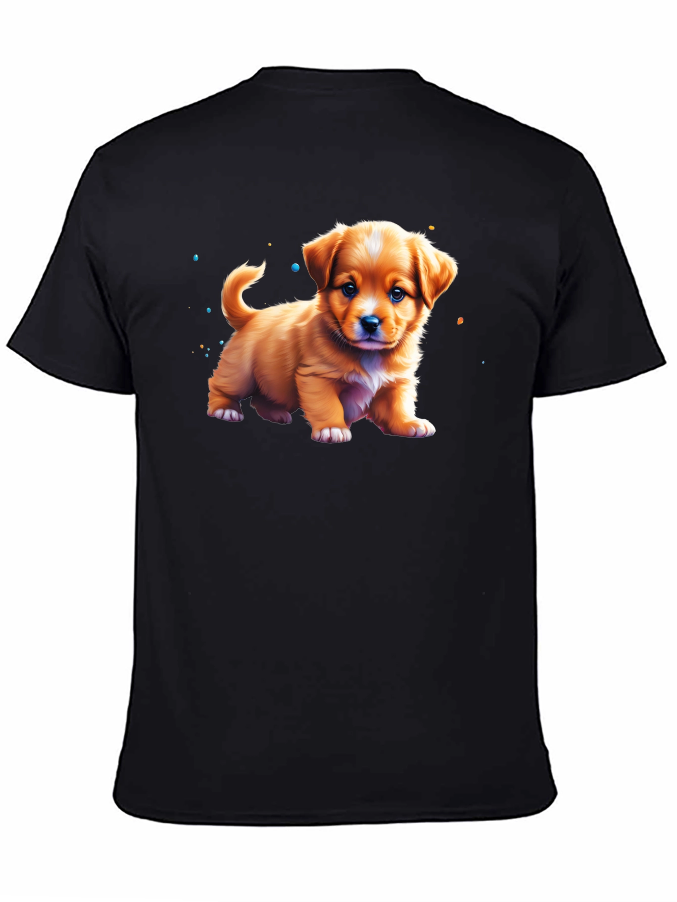 Cute Fluffy Puppy T-Shirt – Adorable Dog Lover Tee