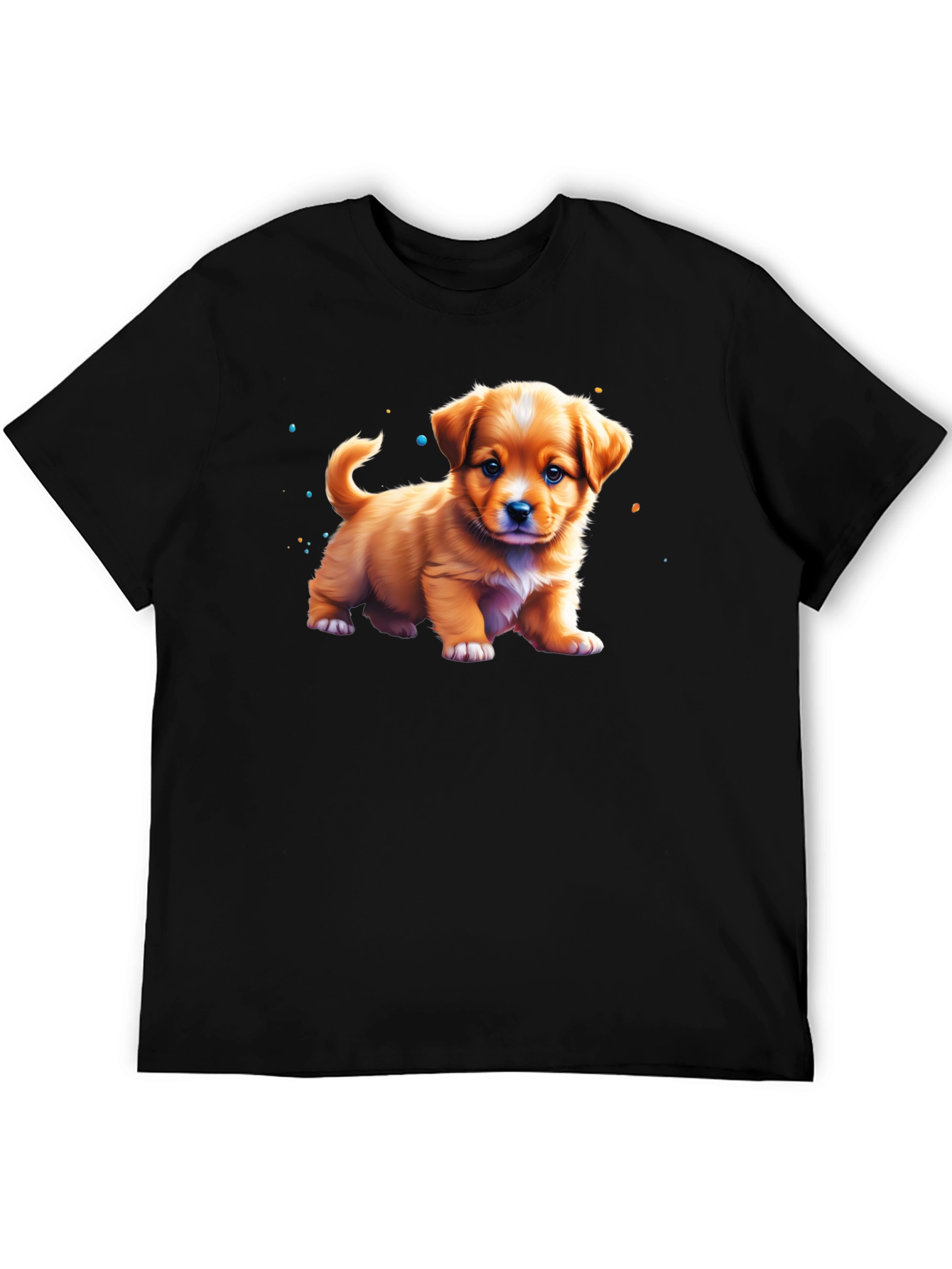 Cute Fluffy Puppy T-Shirt – Adorable Dog Lover Tee