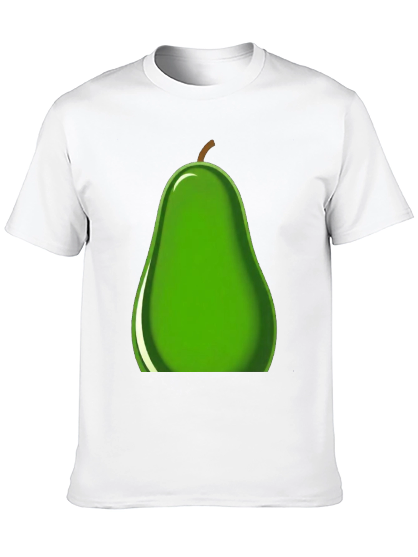 Avocado Graphic Tee - Black Cotton T-Shirt