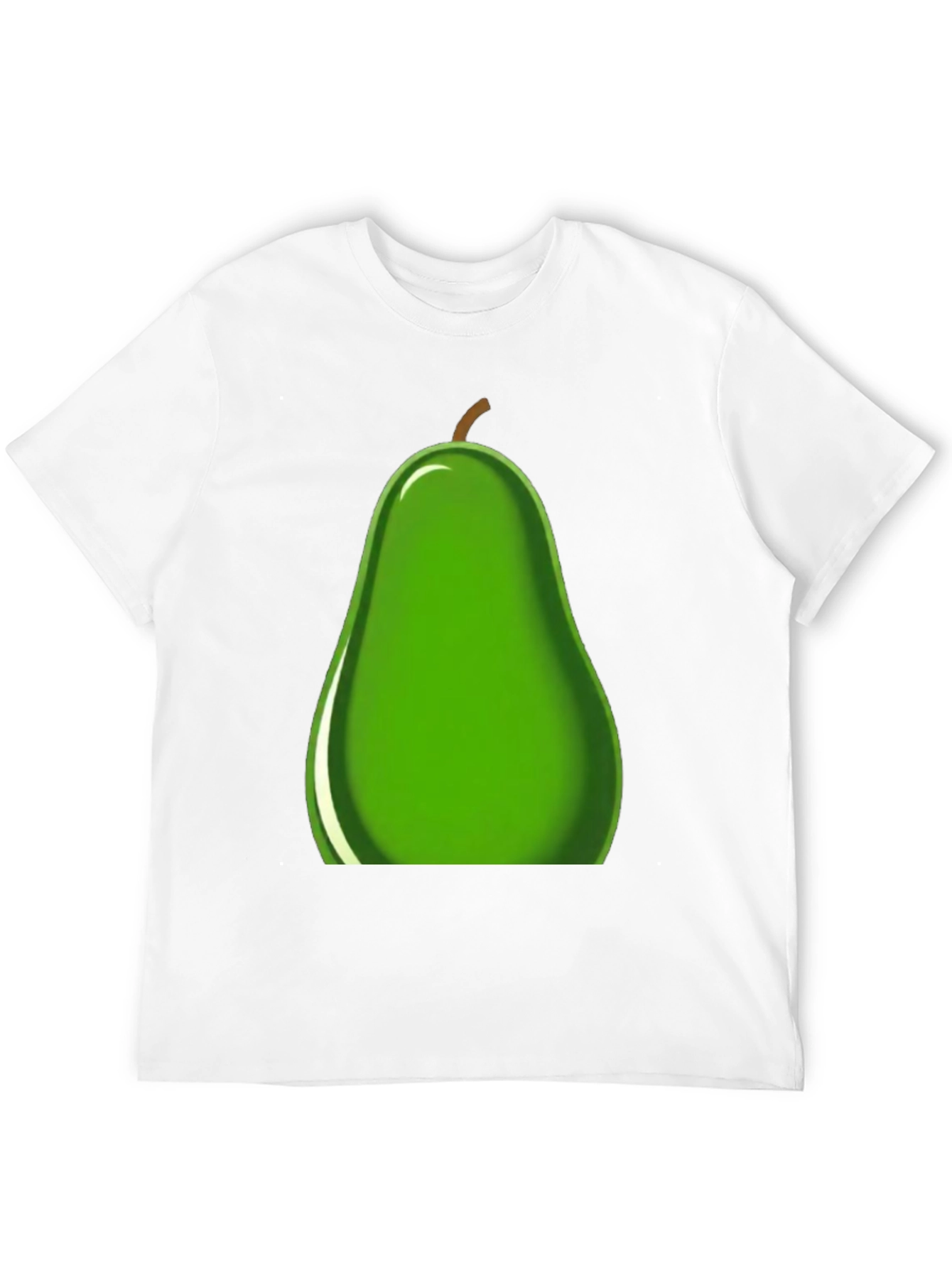 Avocado Graphic Tee - Black Cotton T-Shirt