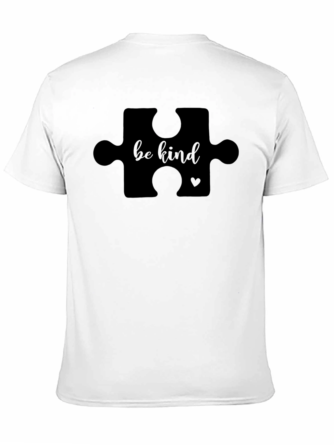 Be Kind Puzzle Piece T-Shirt - Autism Awareness