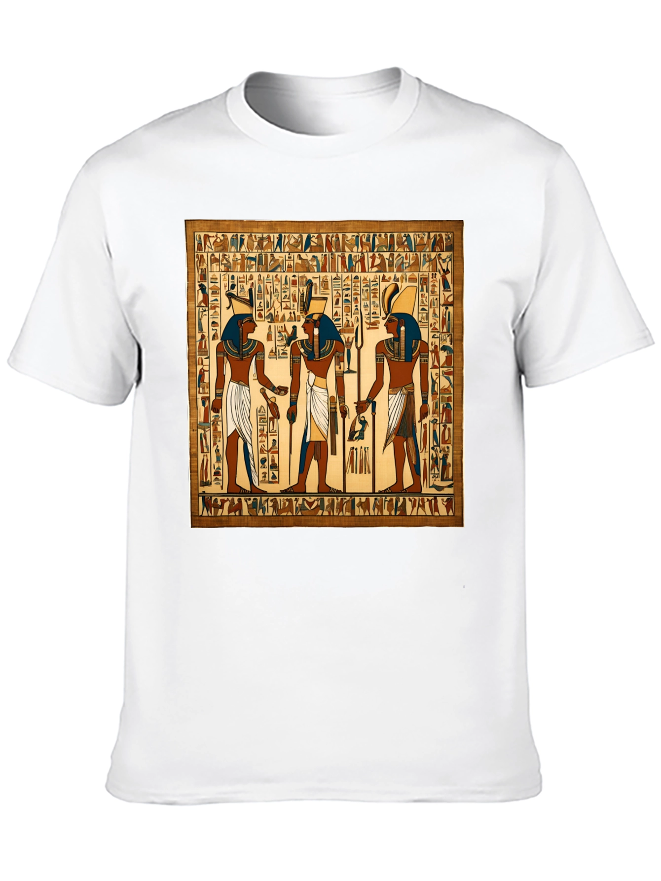 Egyptian Hieroglyphics Graphic T-Shirt