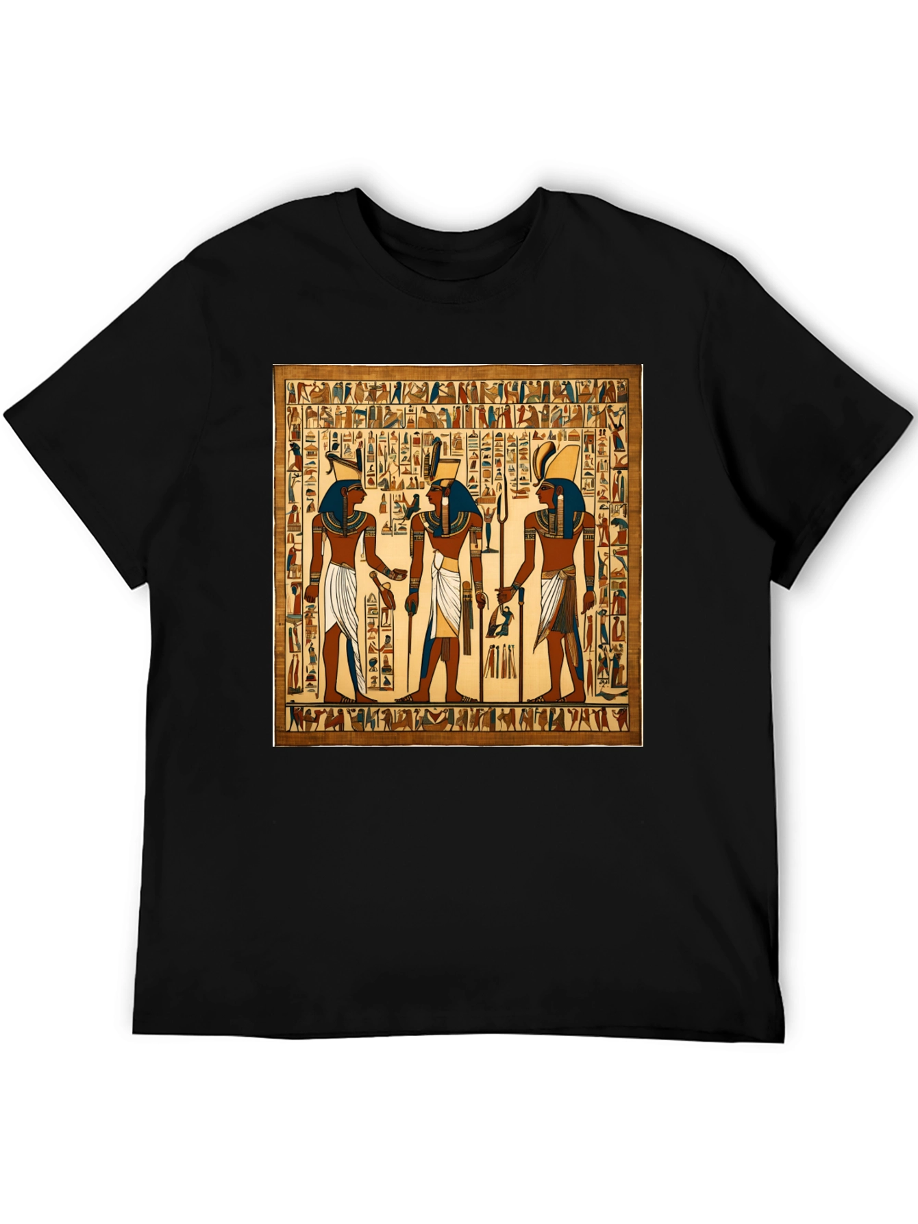 Egyptian Hieroglyphics Graphic T-Shirt