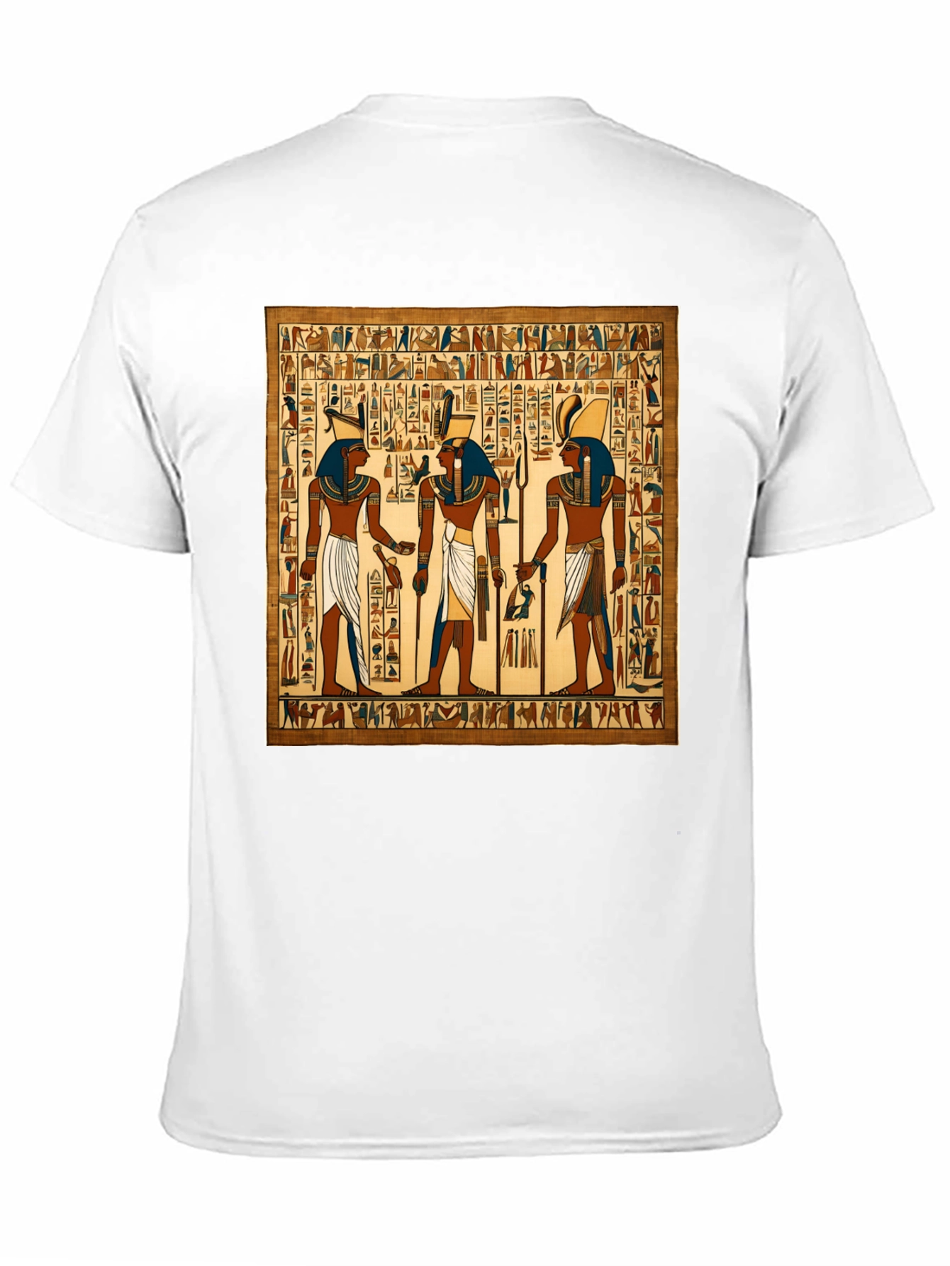 Egyptian Hieroglyphics Graphic T-Shirt