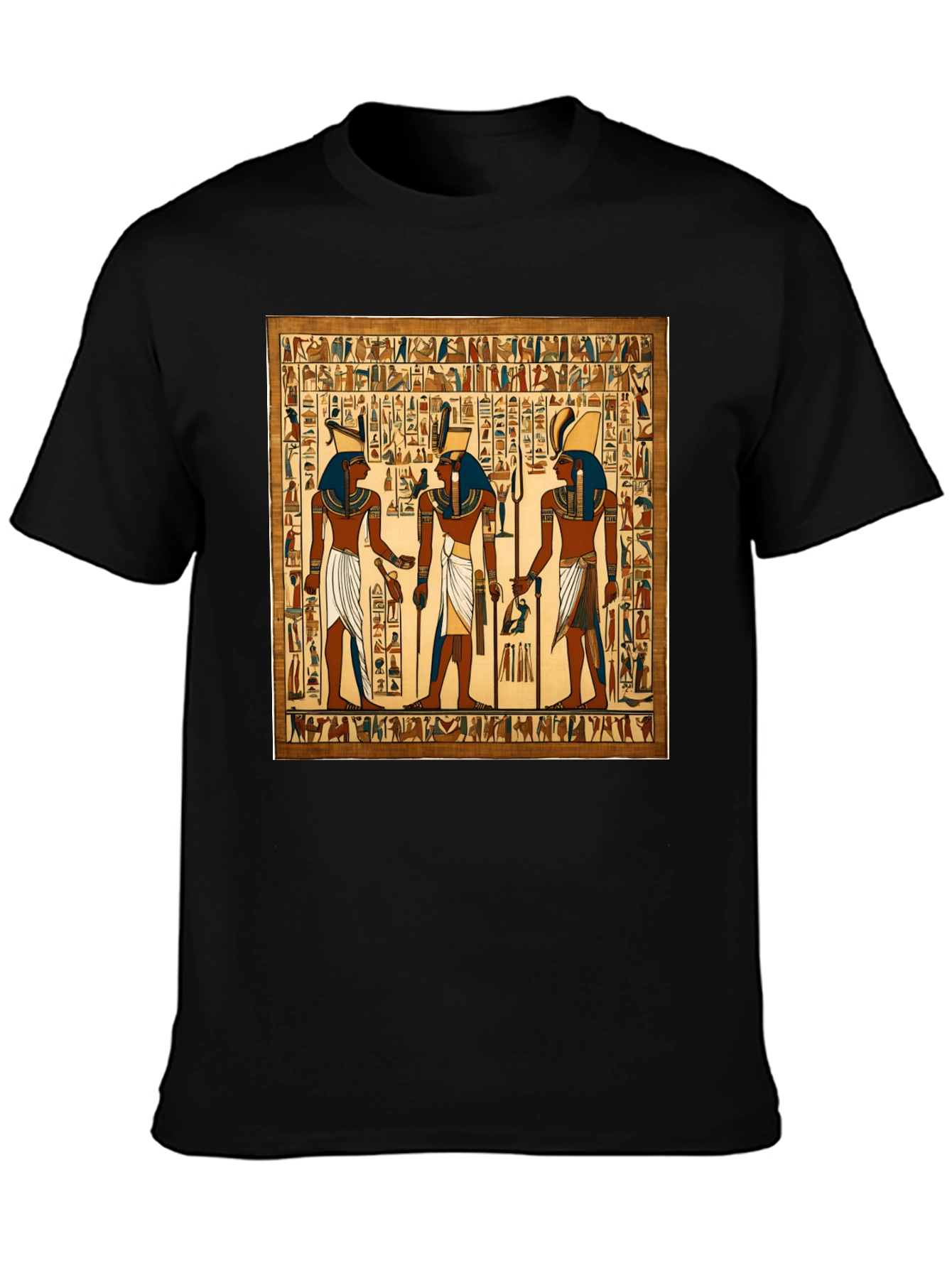 Egyptian Hieroglyphics Graphic T-Shirt