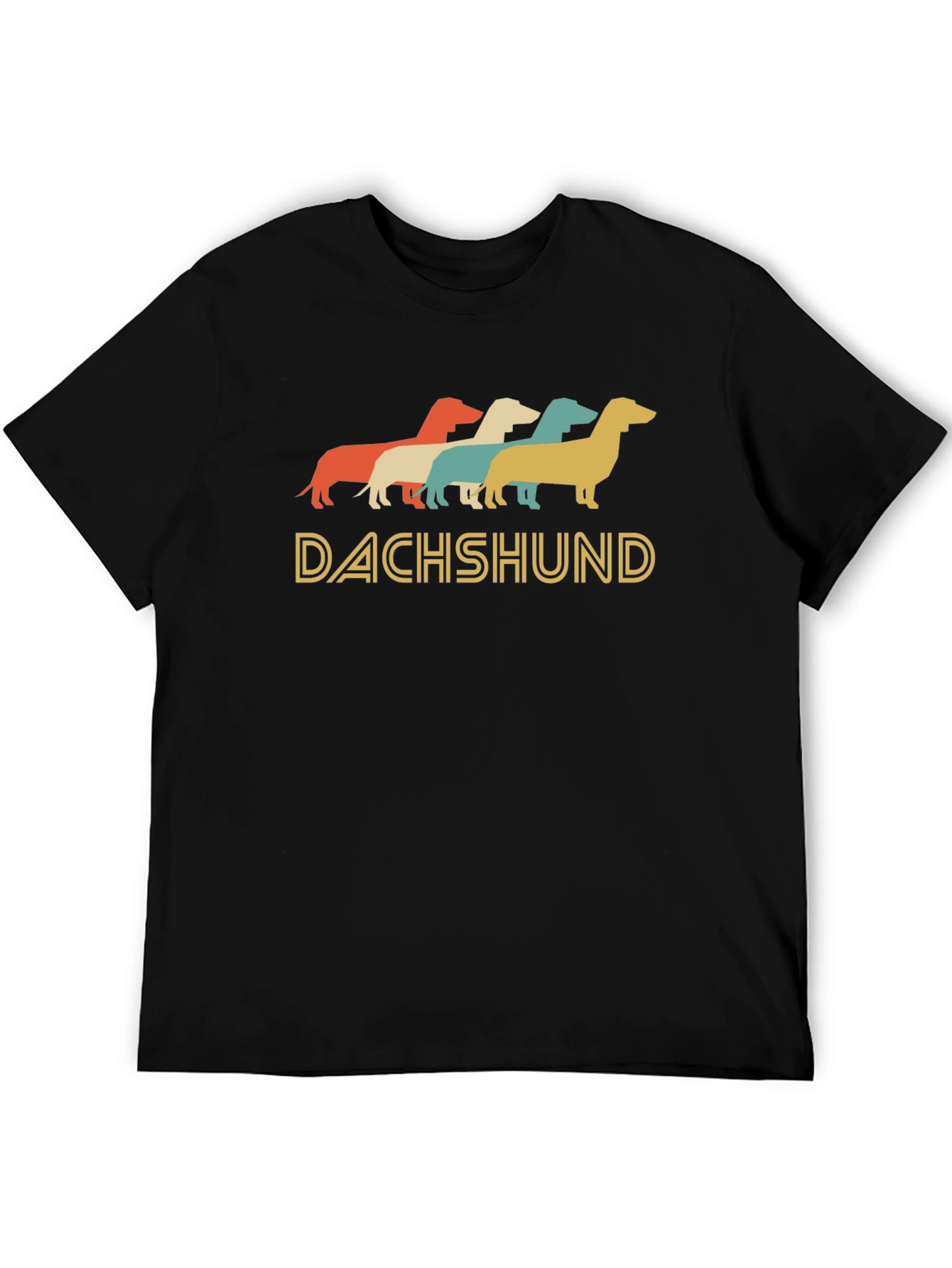 Retro Dachshund T-Shirt - Cute Dog Lover Tee