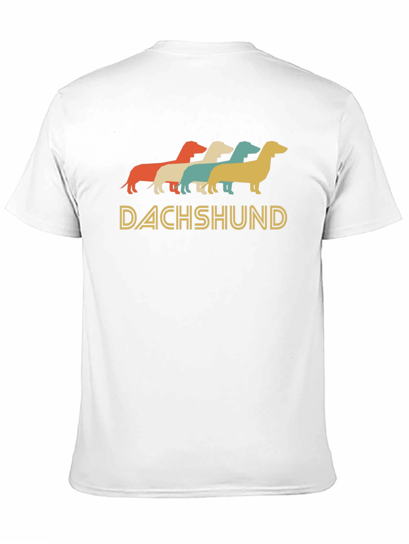 Retro Dachshund T-Shirt - Cute Dog Lover Tee