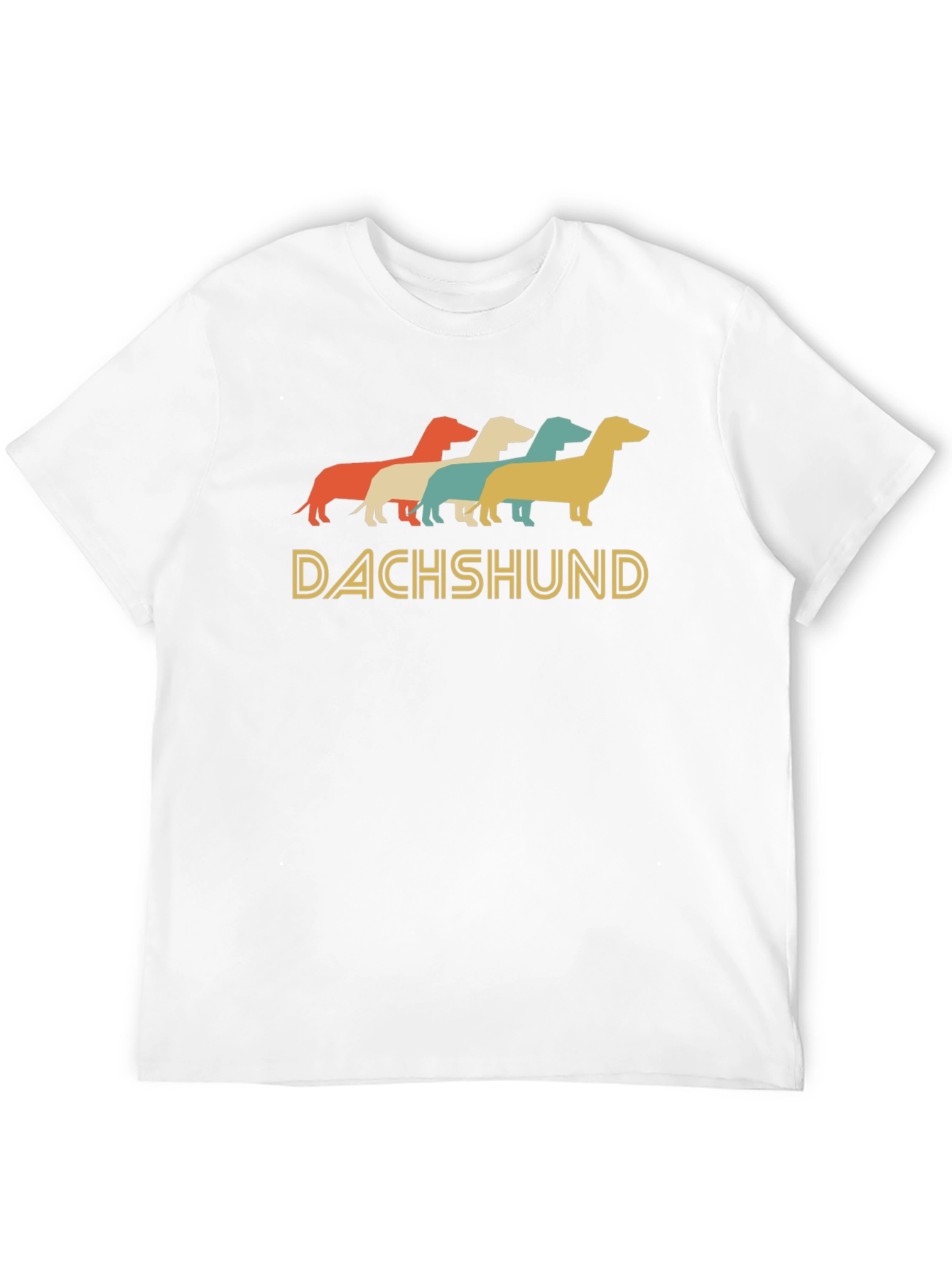 Retro Dachshund T-Shirt - Cute Dog Lover Tee