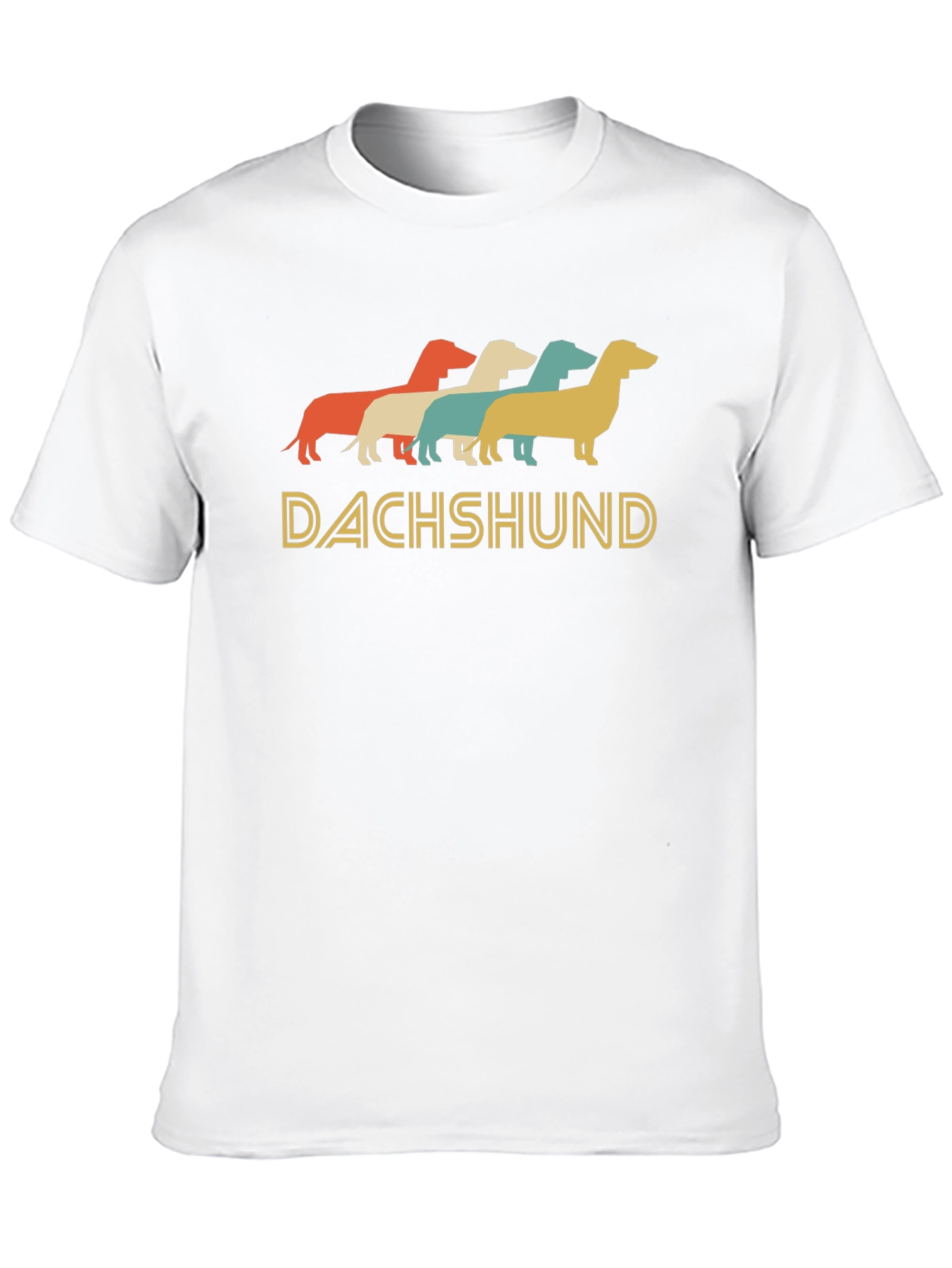Retro Dachshund T-Shirt - Cute Dog Lover Tee