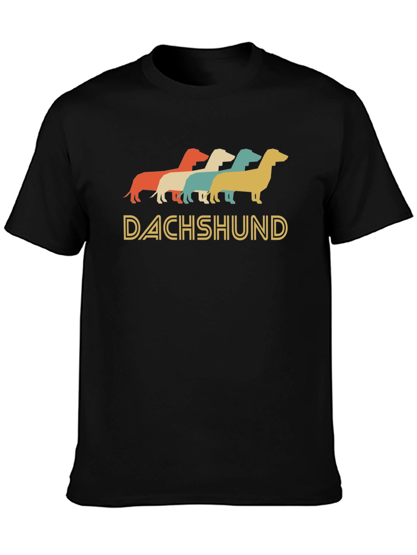 Retro Dachshund T-Shirt - Cute Dog Lover Tee