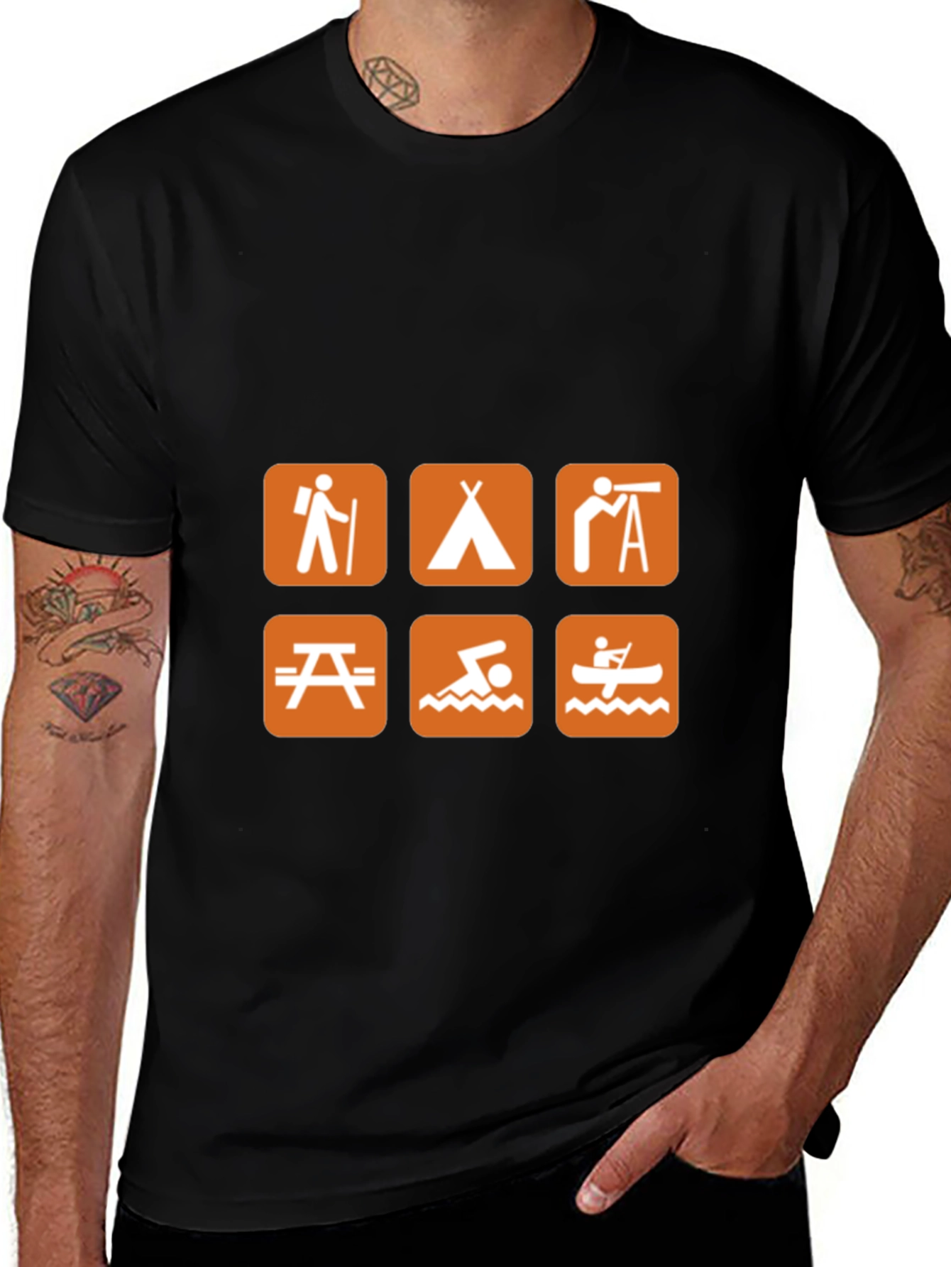 Outdoor Adventure T-Shirt | Camping Hiking Kayaking