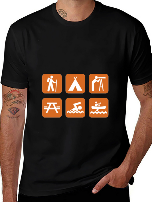 Outdoor Adventure T-Shirt | Camping Hiking Kayaking