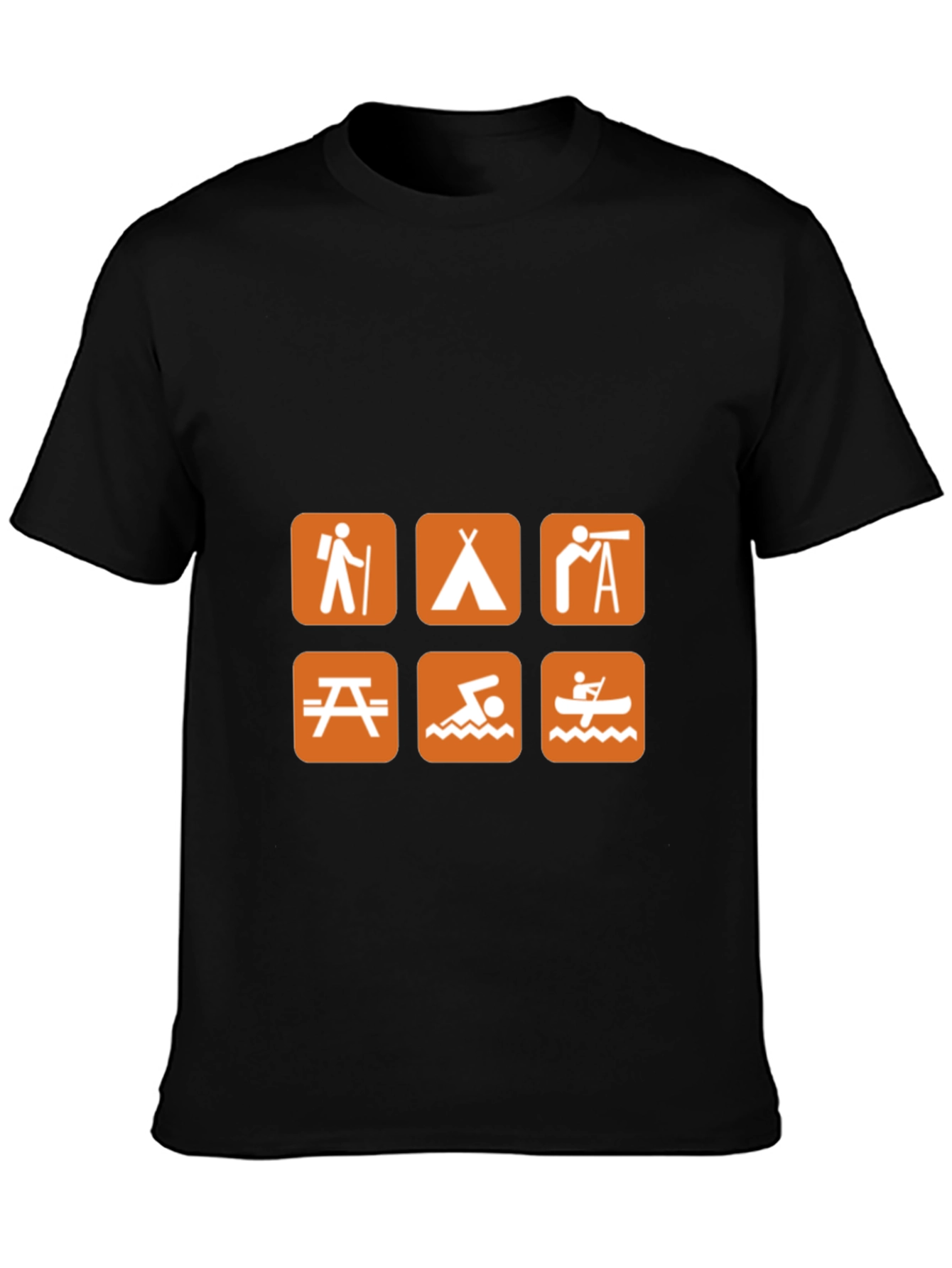 Outdoor Adventure T-Shirt | Camping Hiking Kayaking