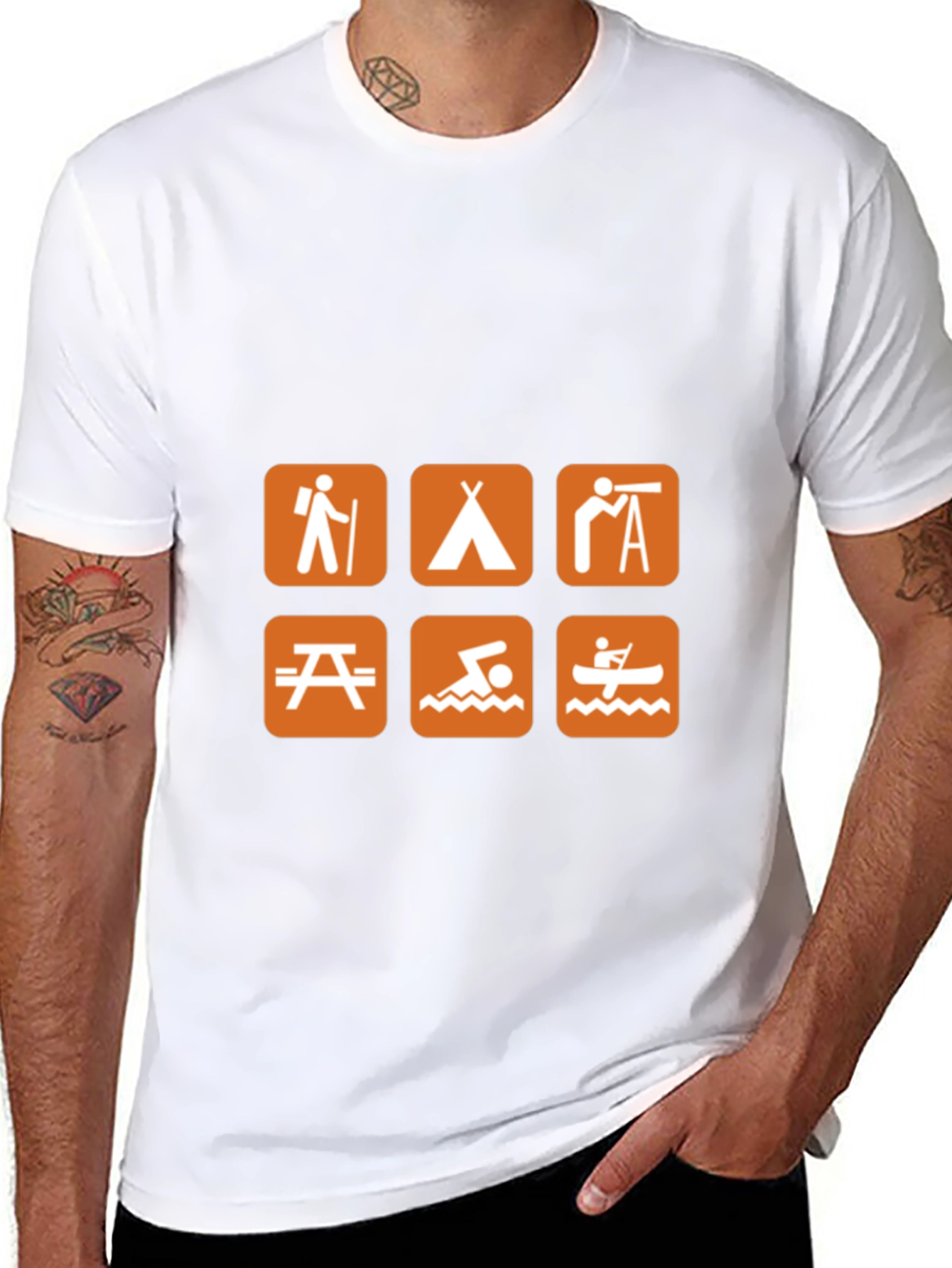 Outdoor Adventure T-Shirt | Camping Hiking Kayaking