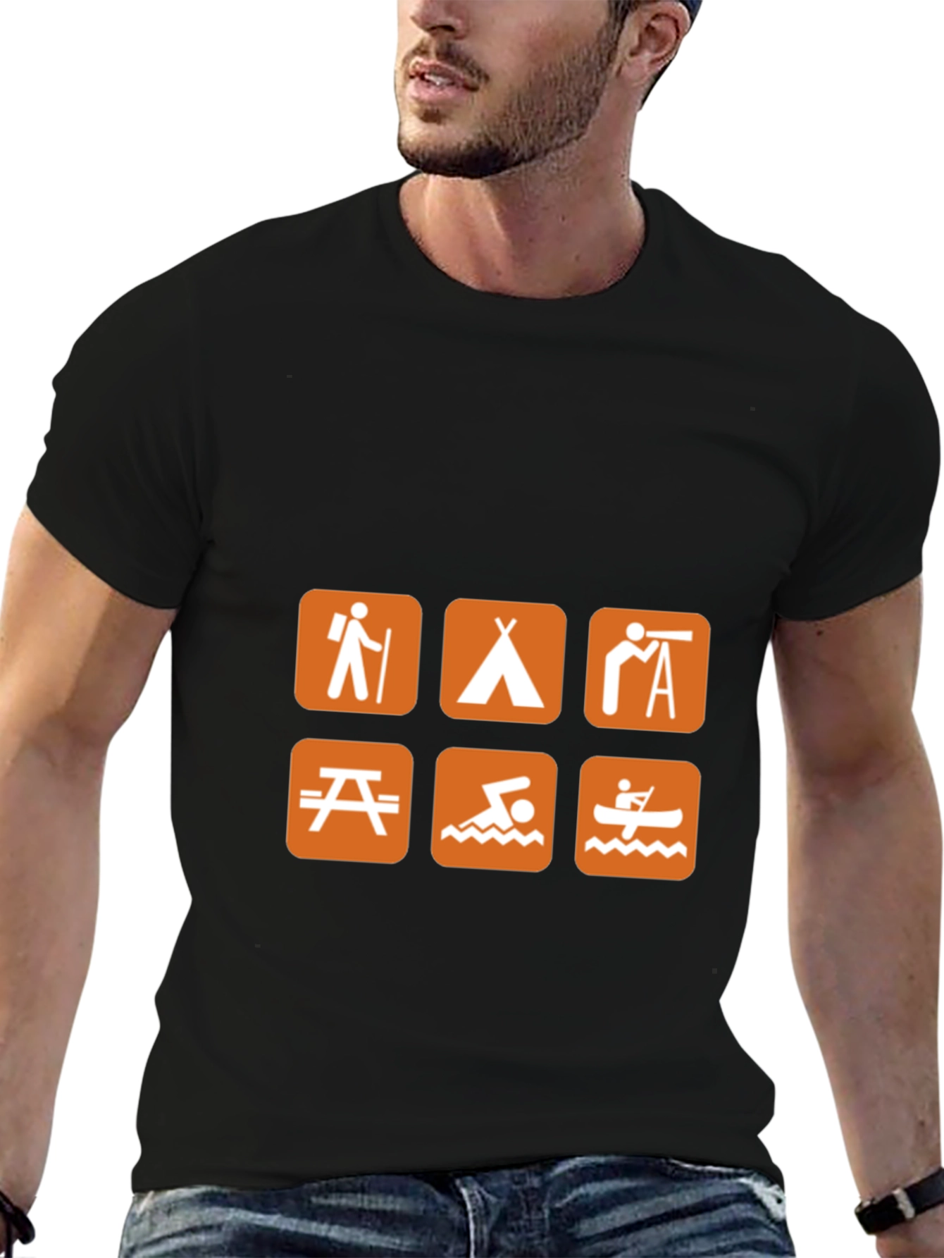 Outdoor Adventure T-Shirt | Camping Hiking Kayaking