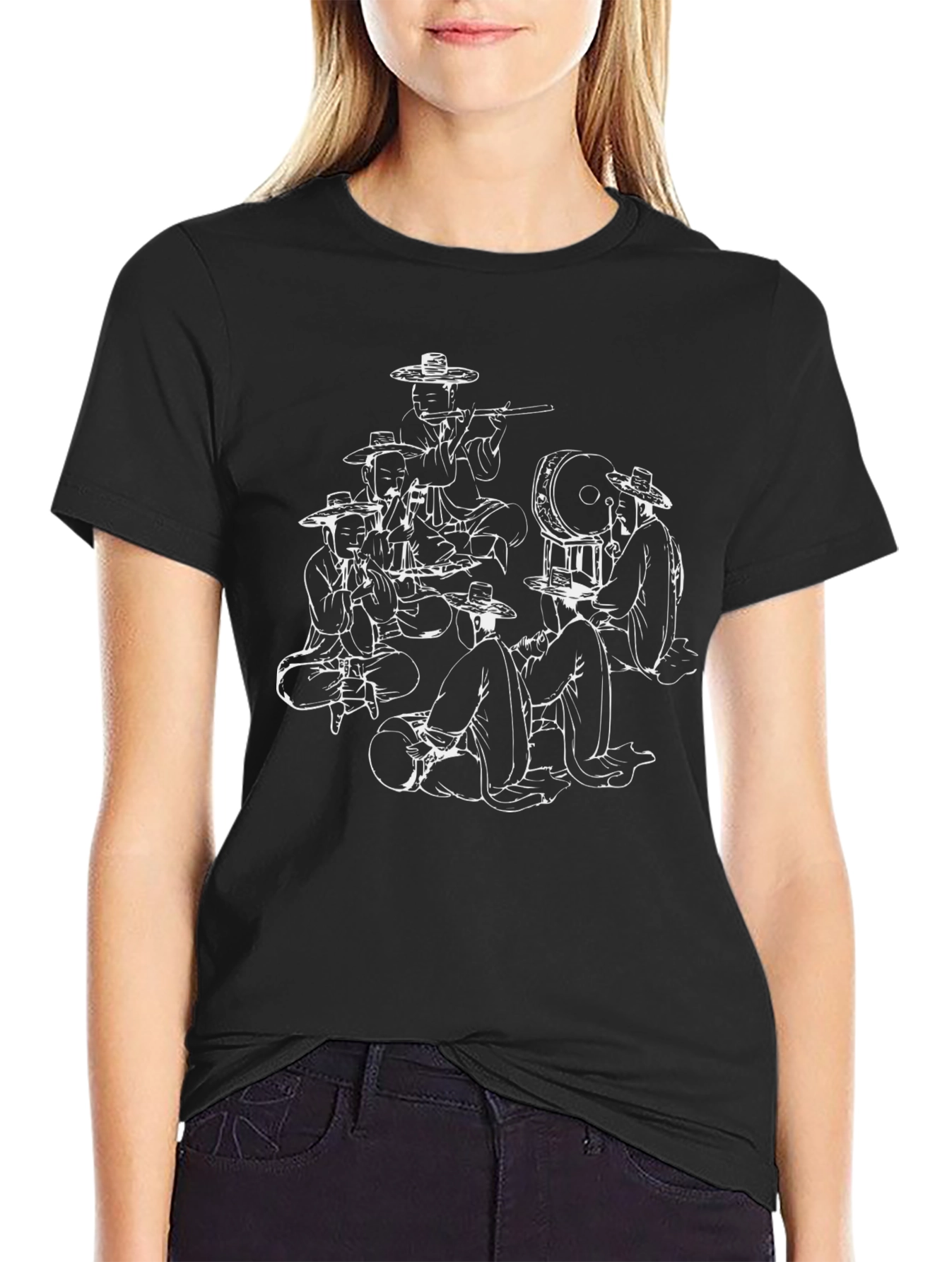 Korean Folk Music Band T-Shirt