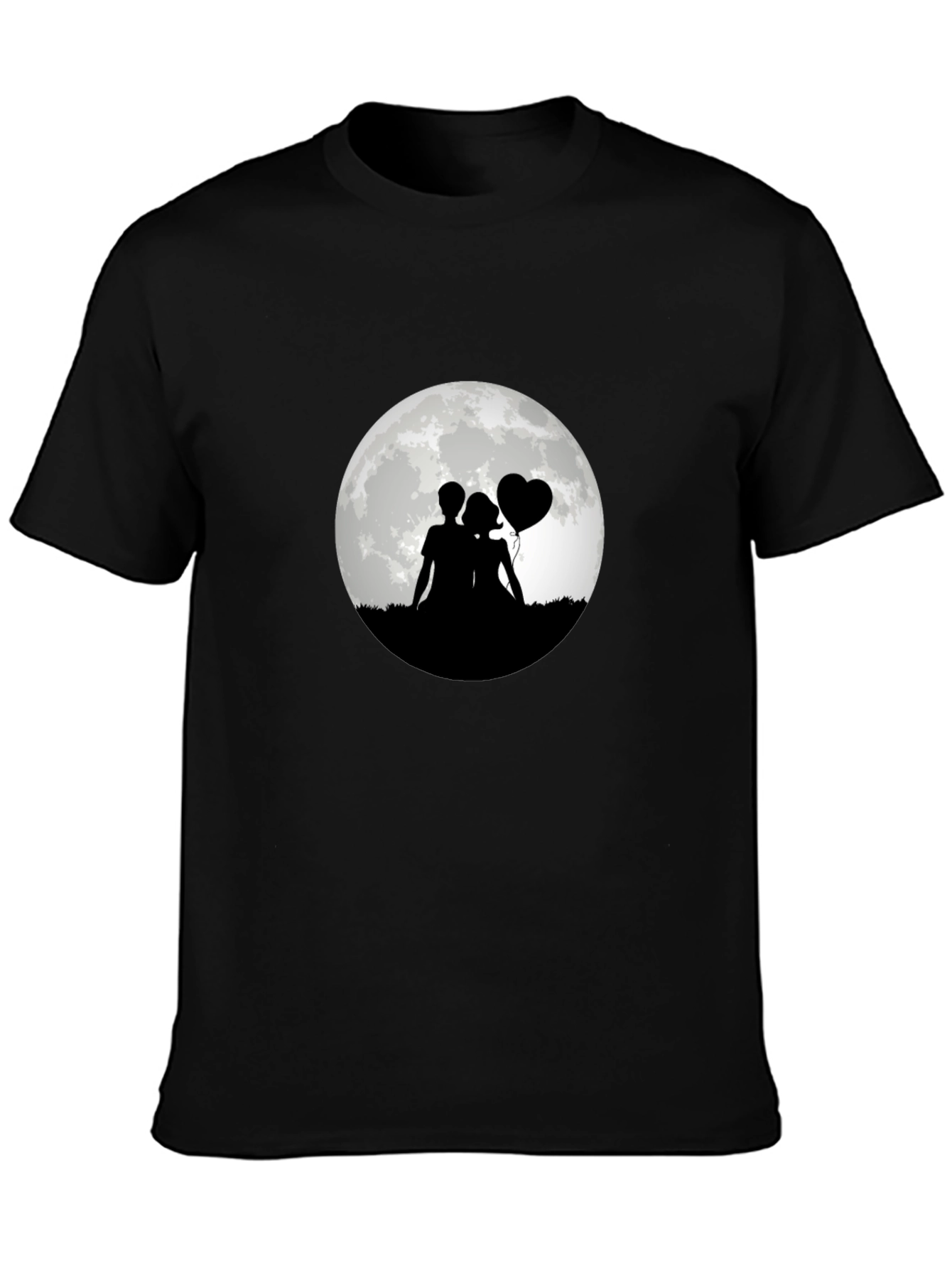 Romantic Moonlit Silhouette Tee