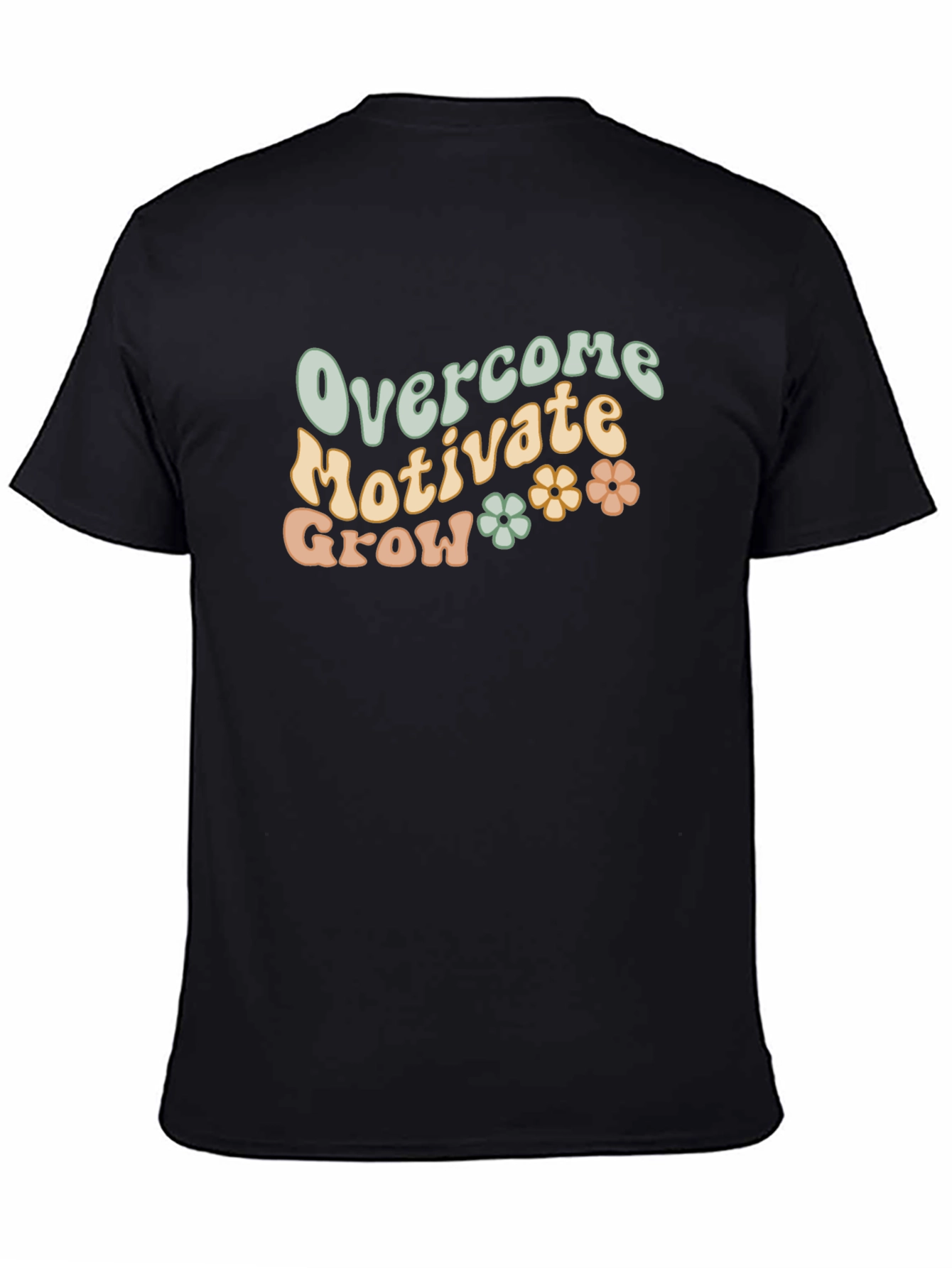 Overcome Motivate Grow Graphic Tee