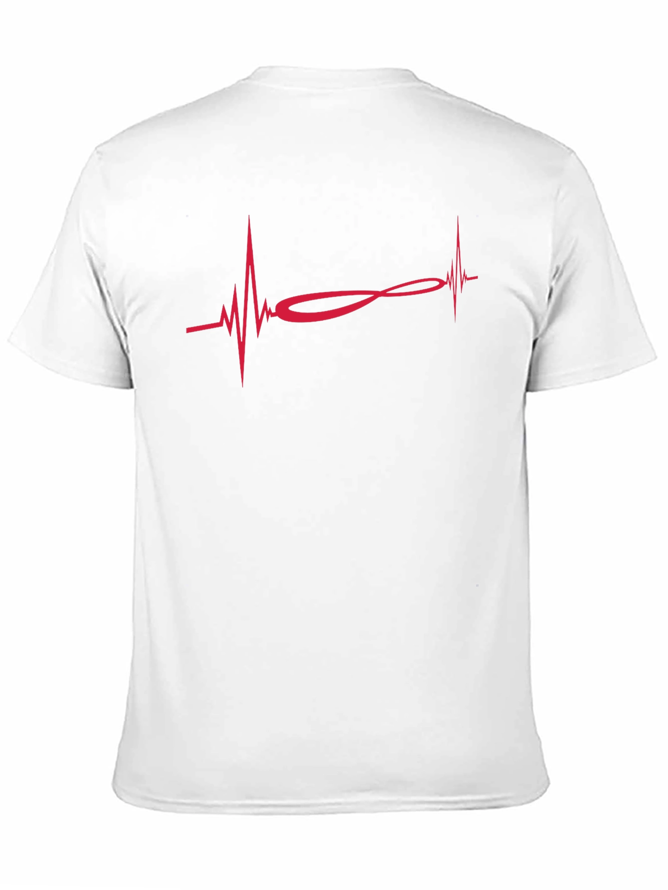 Heartbeat Infinity Symbol Graphic T-Shirt