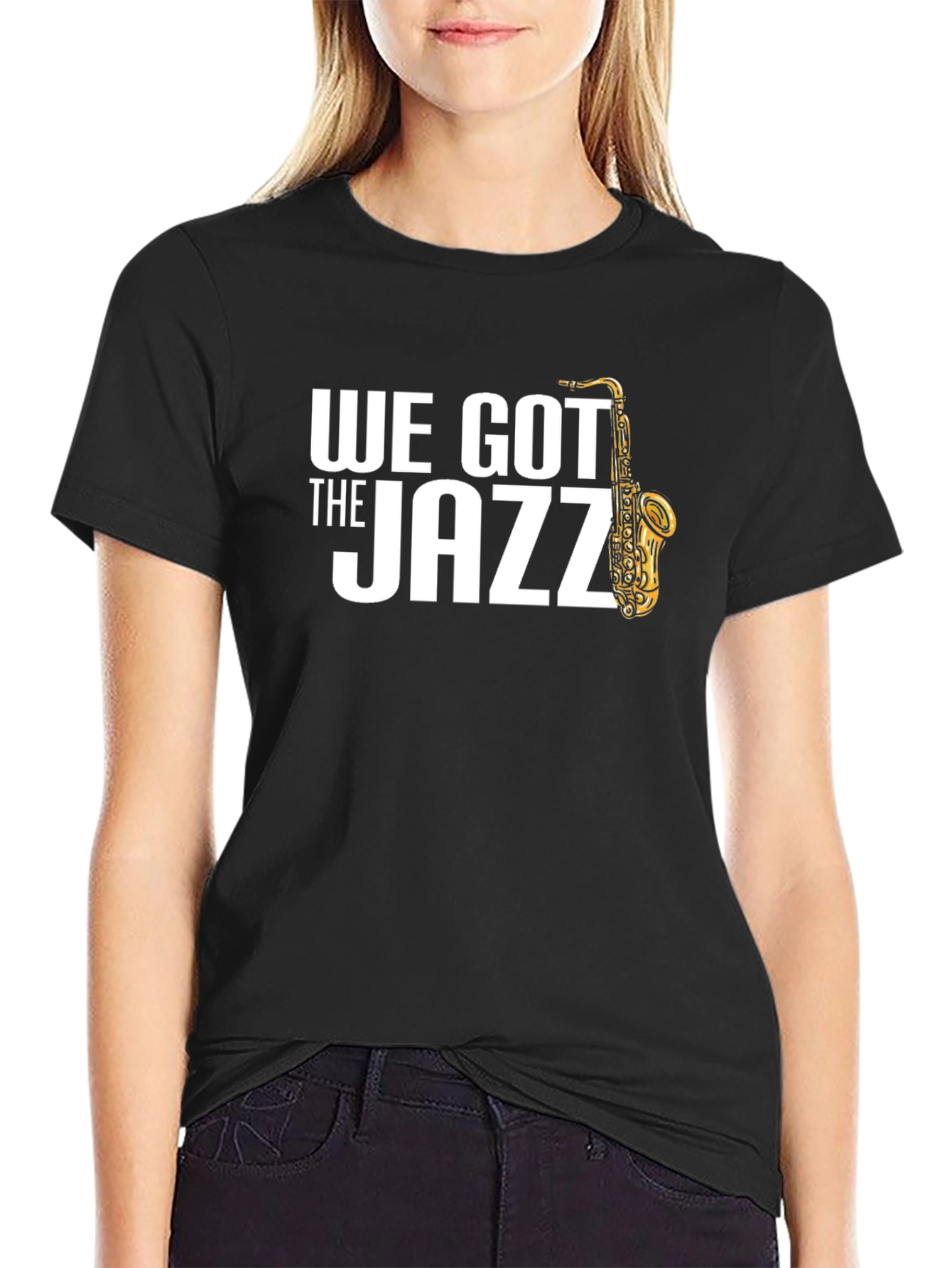 We Got The Jazz Saxophone Graphic Tee