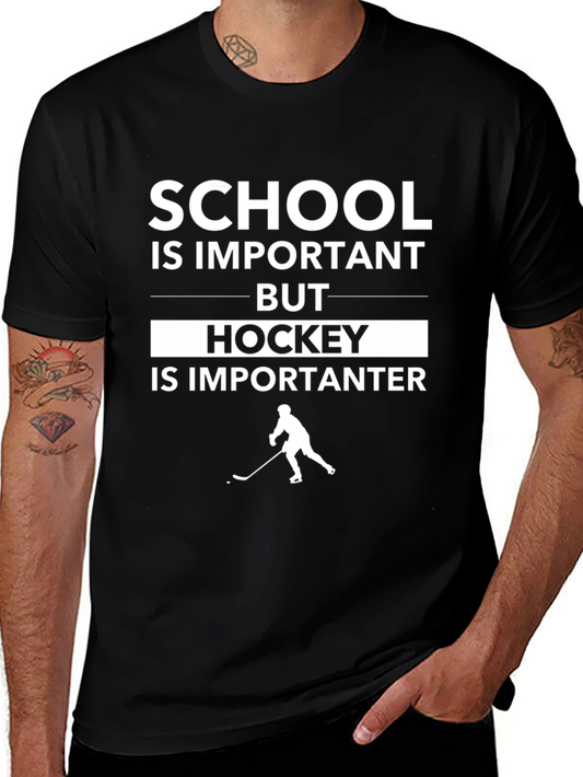 School Important Hockey Importanter T-Shirt