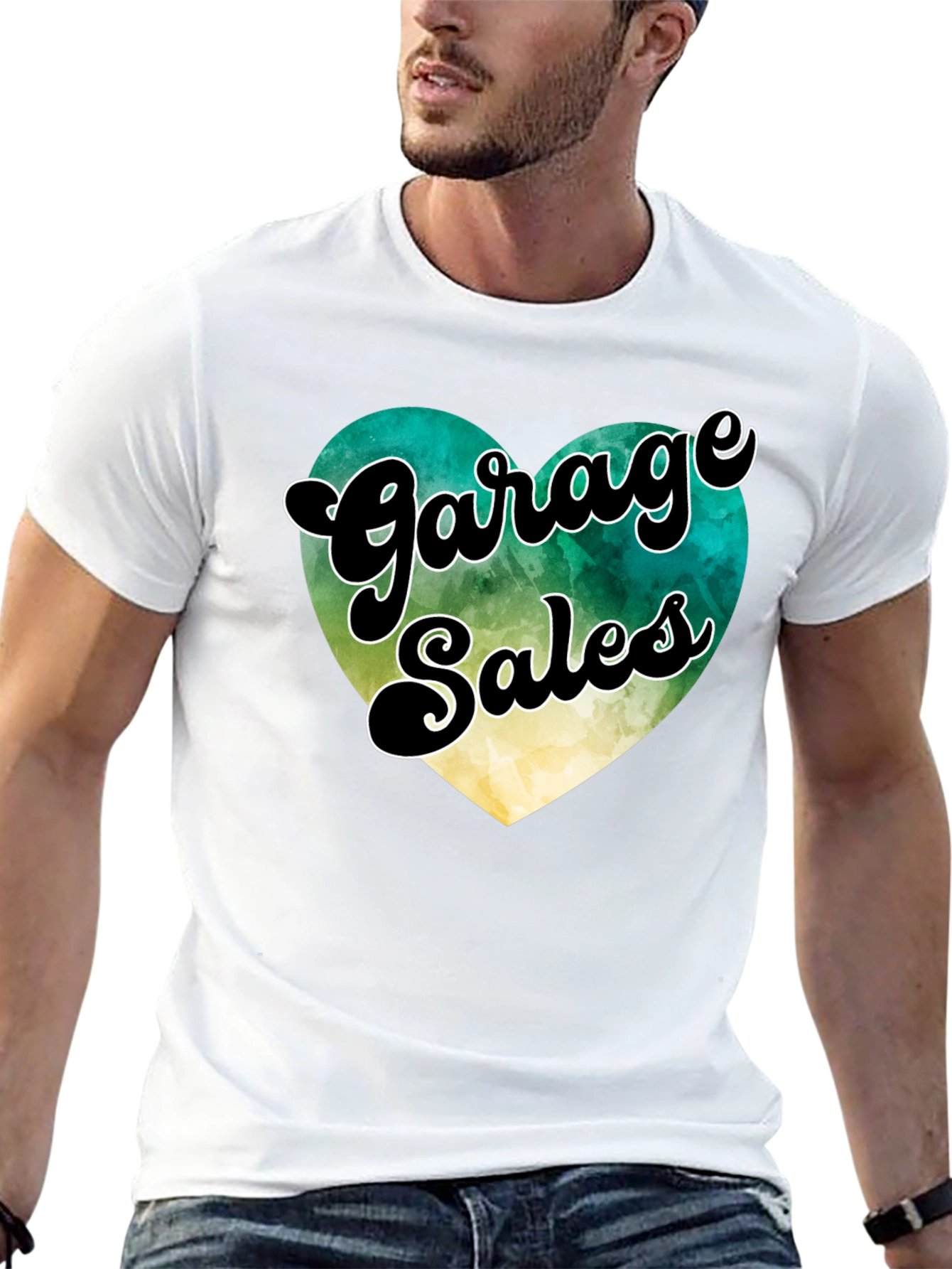 Garage Sales Heart T-Shirt