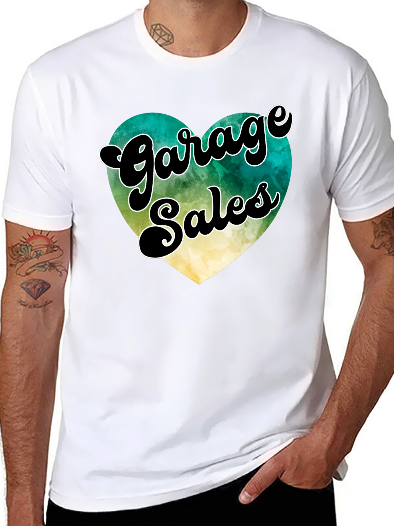 Garage Sales Heart T-Shirt
