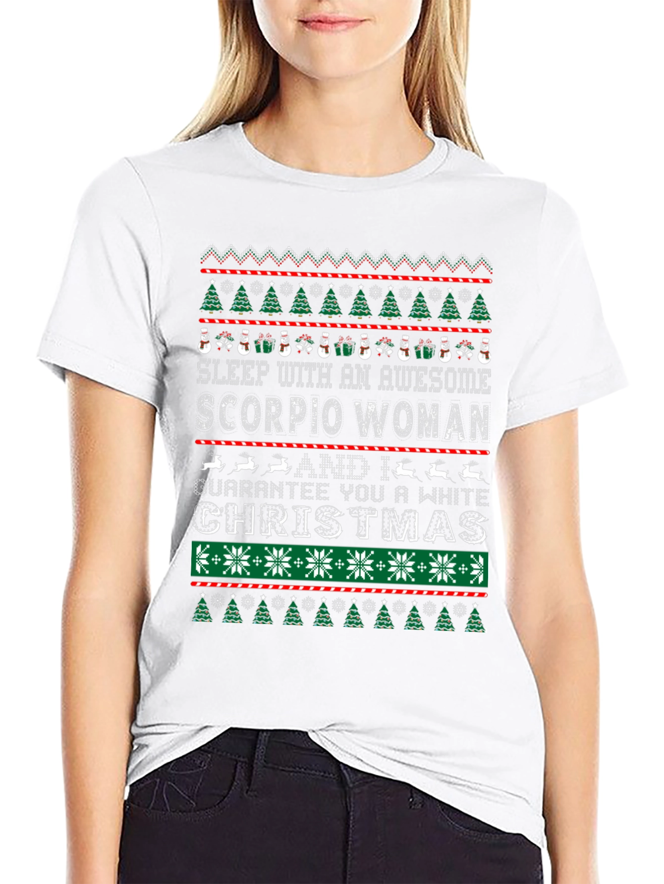 Scorpio Woman Christmas T-Shirt