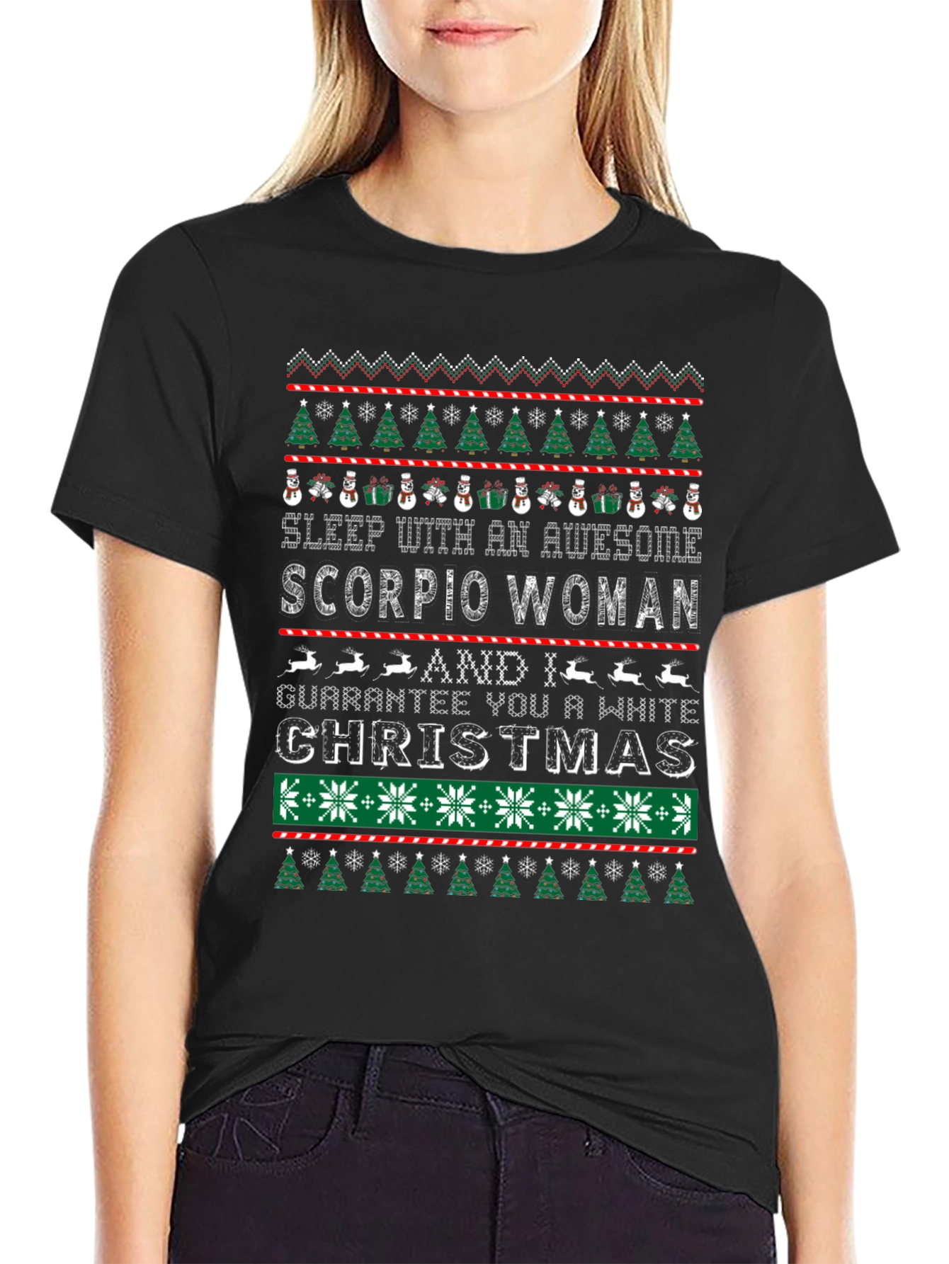 Scorpio Woman Christmas T-Shirt