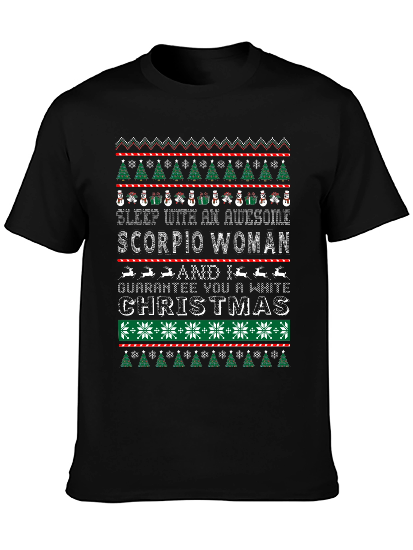 Scorpio Woman Christmas T-Shirt