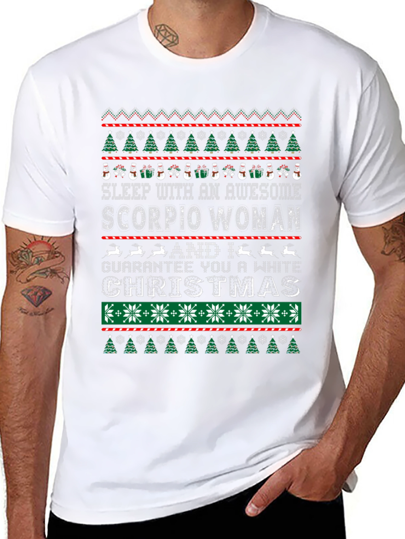 Scorpio Woman Christmas T-Shirt