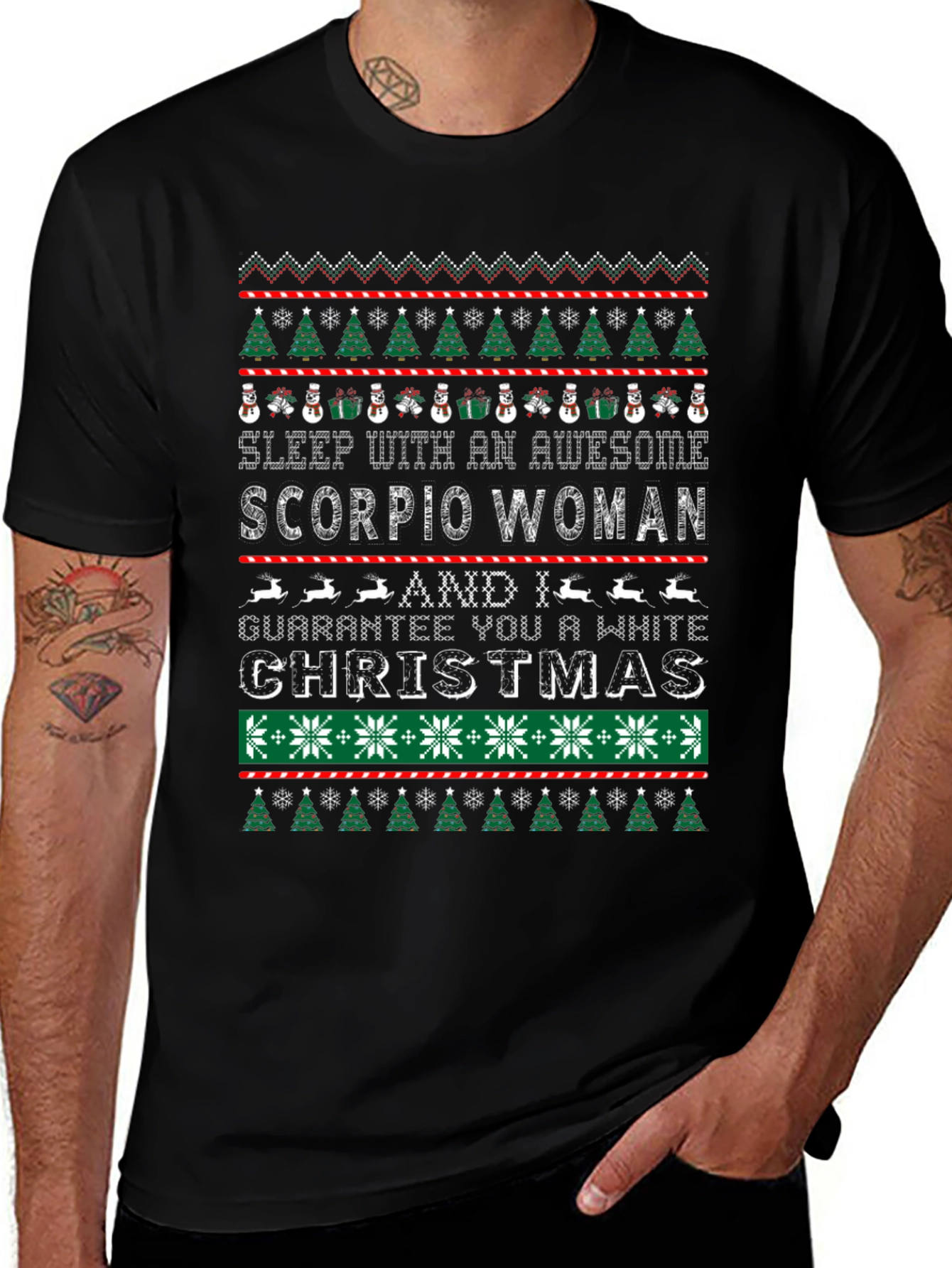 Scorpio Woman Christmas T-Shirt