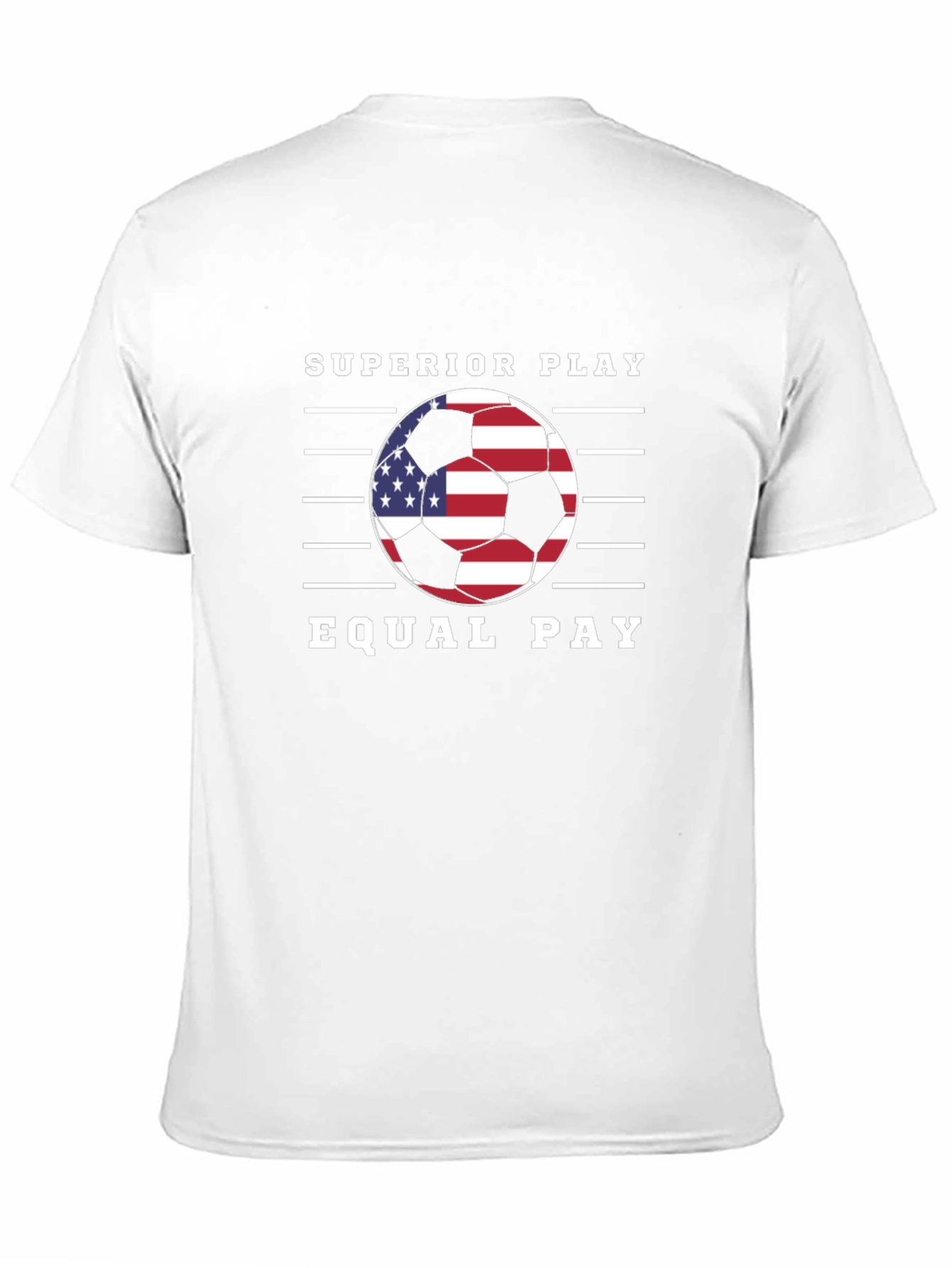 Superior Play Equal Pay Soccer Graphic Tee