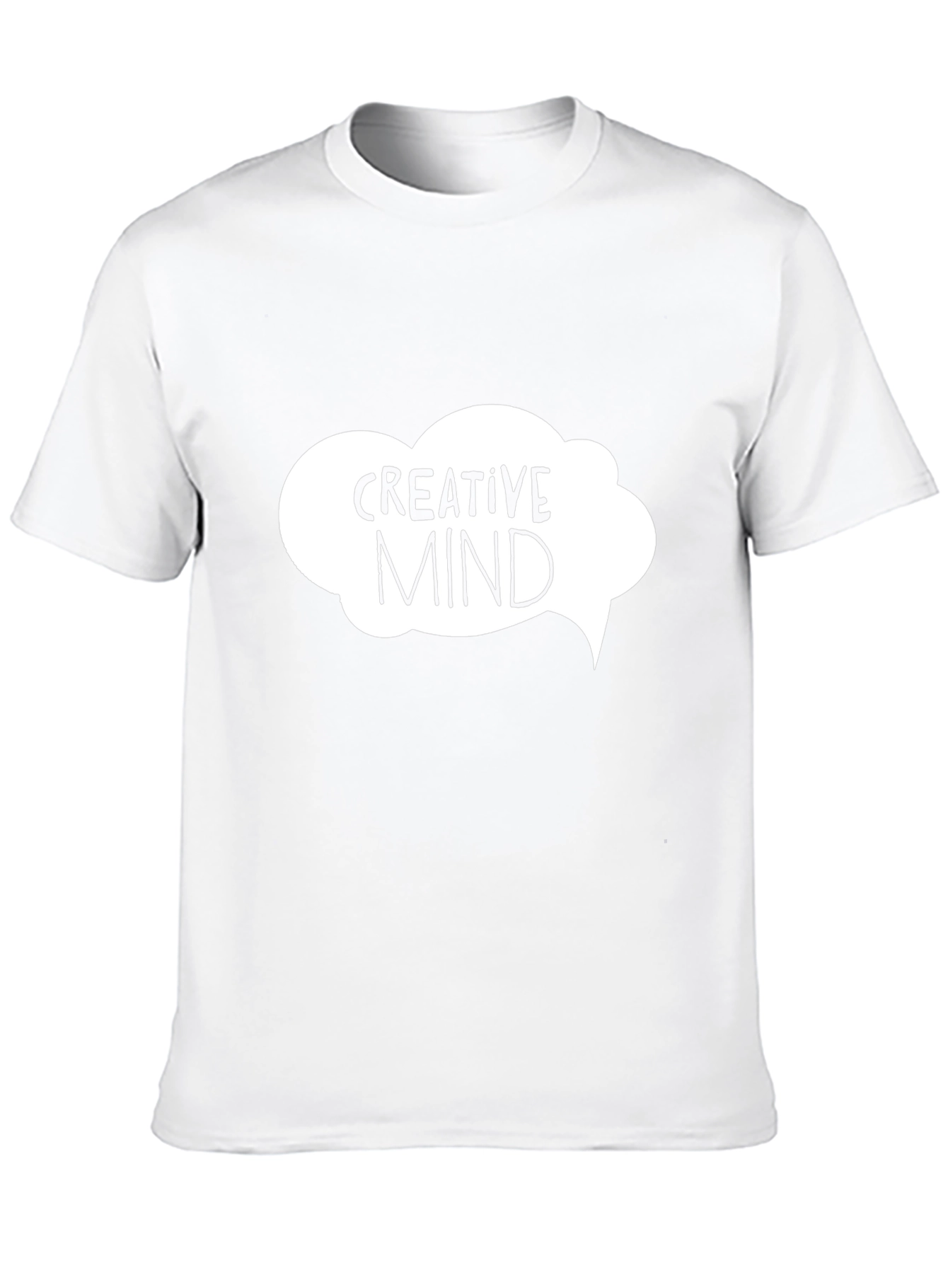 Creative Mind Black Graphic Tee - Unisex