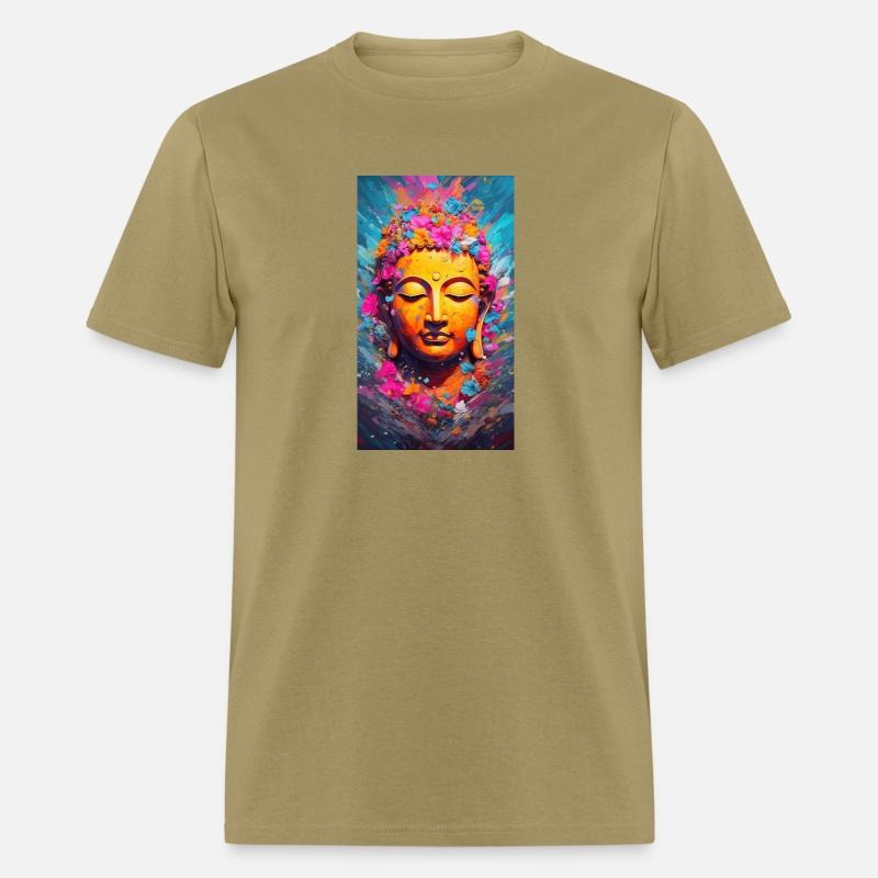 VIBRANT COLOR SPLASHES Buddha