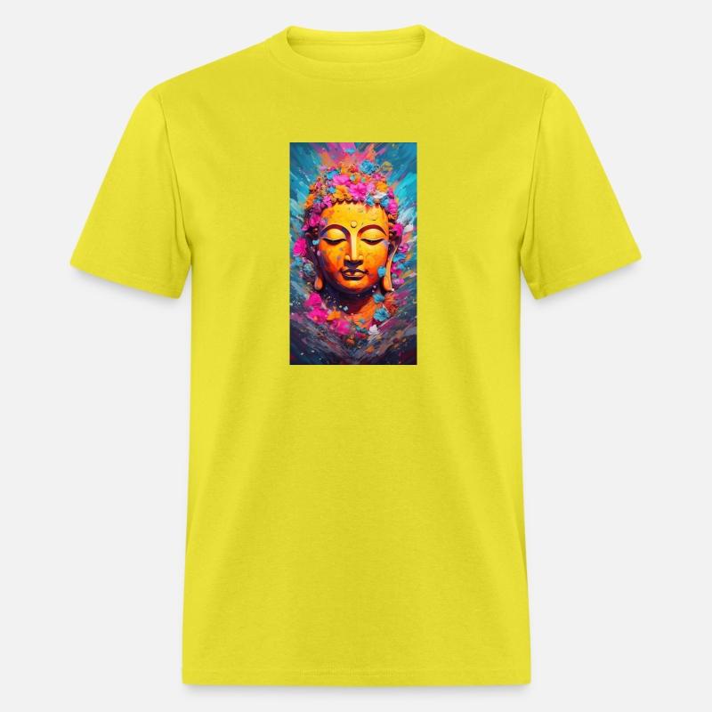 VIBRANT COLOR SPLASHES Buddha