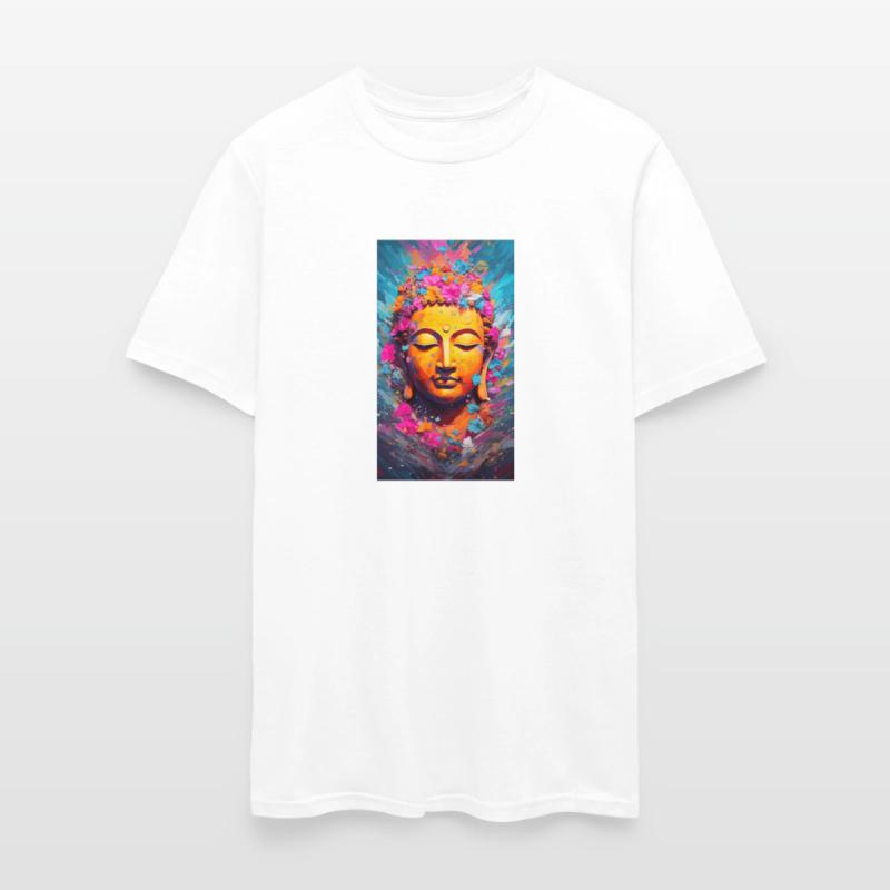 VIBRANT COLOR SPLASHES Buddha
