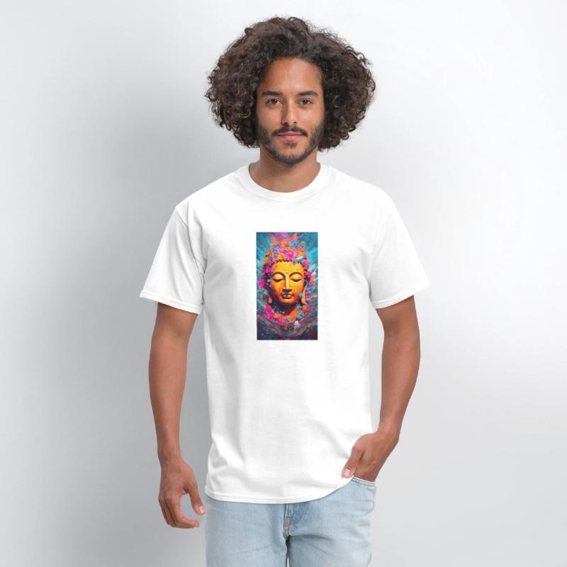 VIBRANT COLOR SPLASHES Buddha