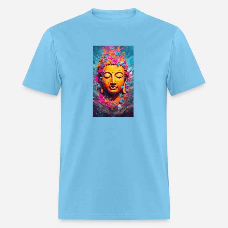VIBRANT COLOR SPLASHES Buddha