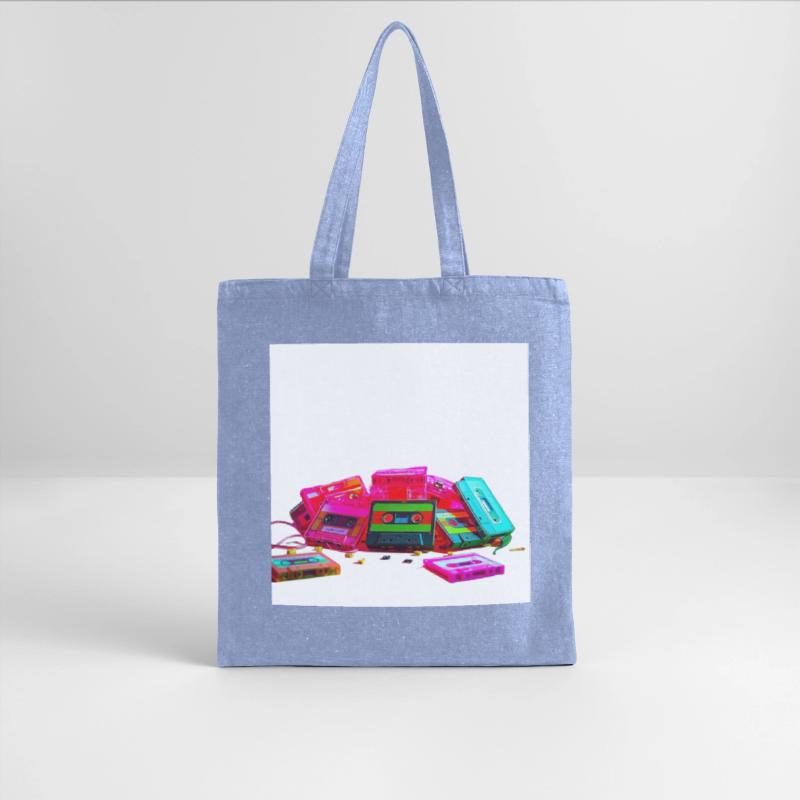 Vibrant Retro Cassette Tape Pattern