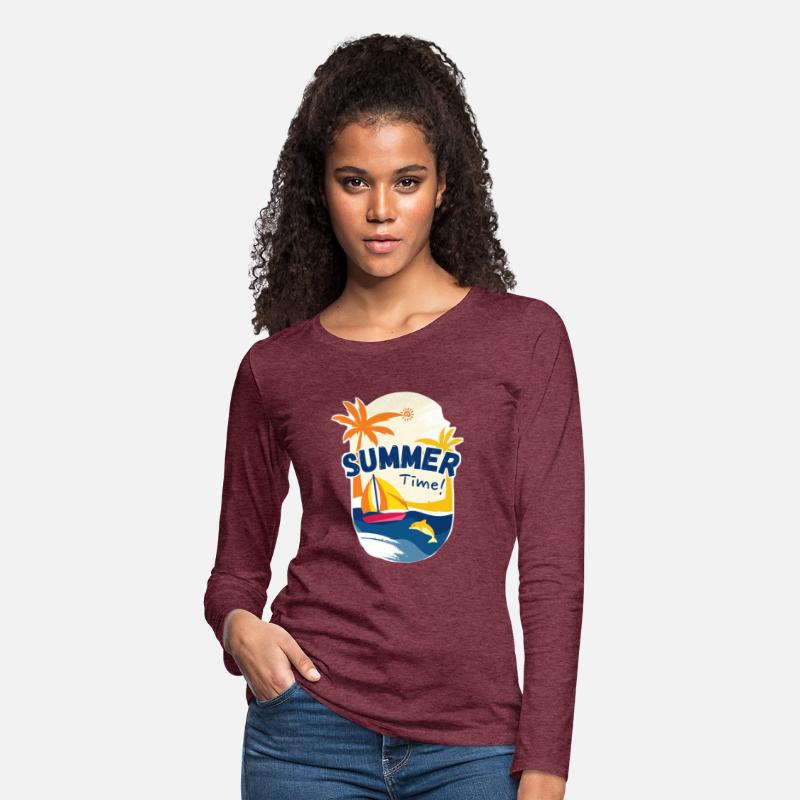 Vibrant Summer Beach Scene Design