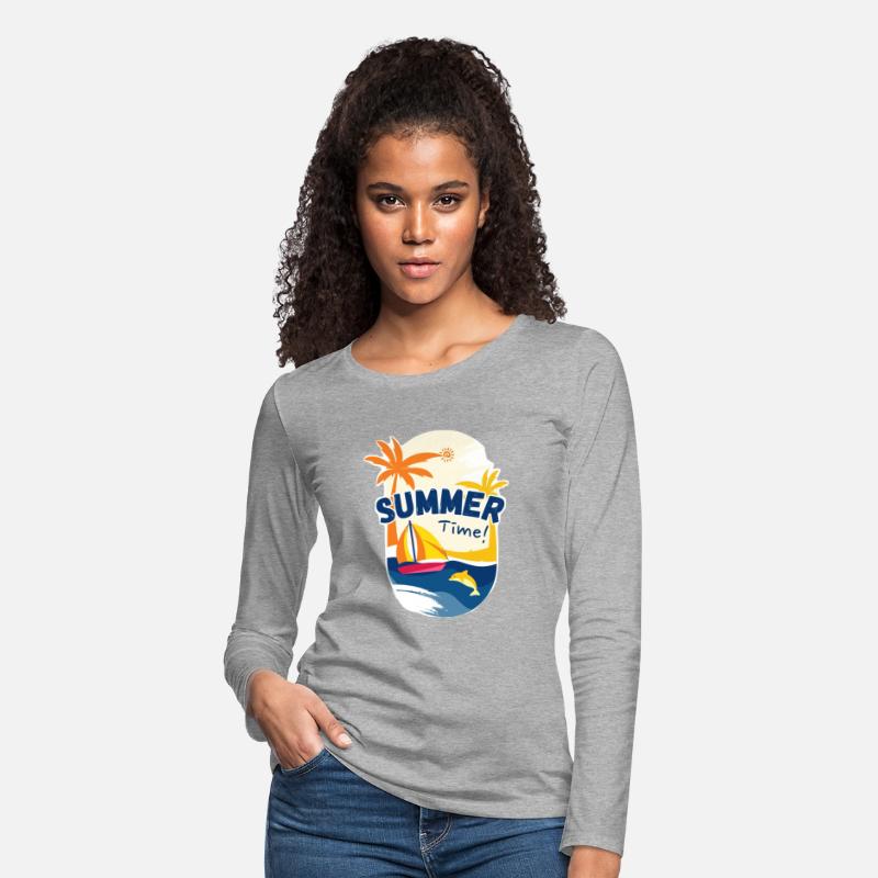 Vibrant Summer Beach Scene Design