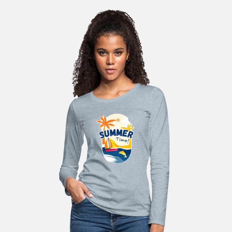 Vibrant Summer Beach Scene Design