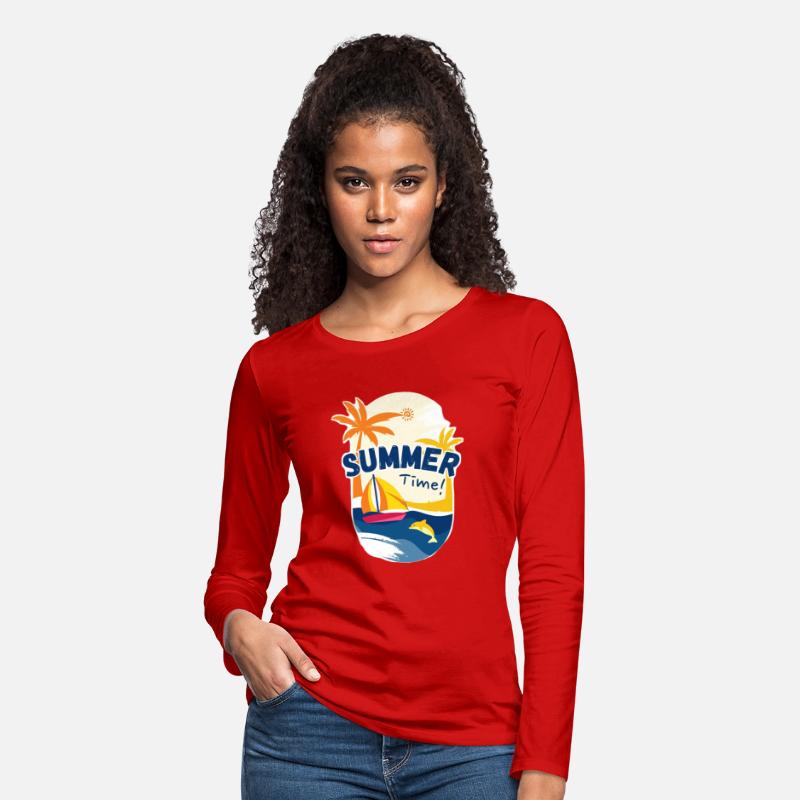 Vibrant Summer Beach Scene Design